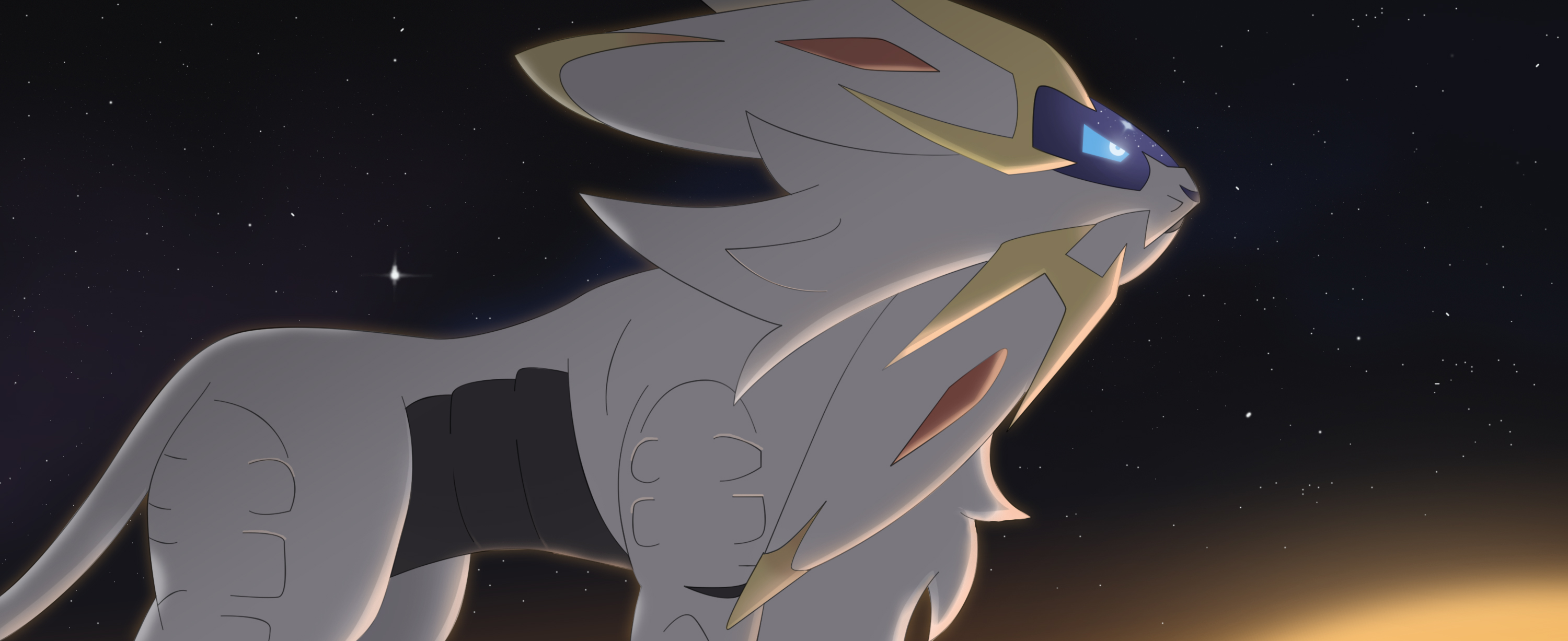 Solgaleo Pokemon Pokemon Pokemon Sun Pokemon Sun And Moon 3000x1227