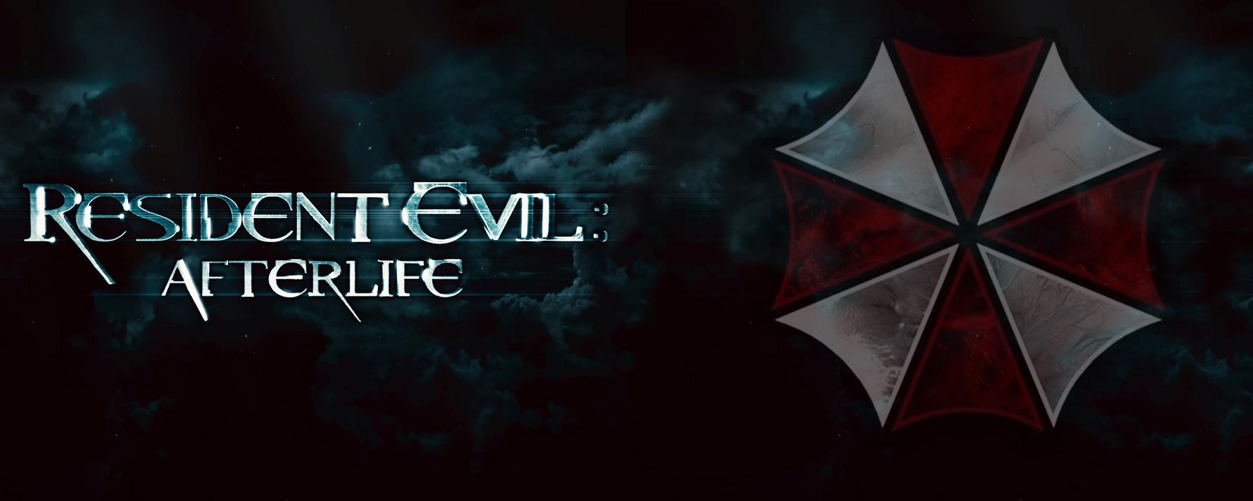 Resident Evil Afterlife Movies Umbrella Corporation 2560x1024