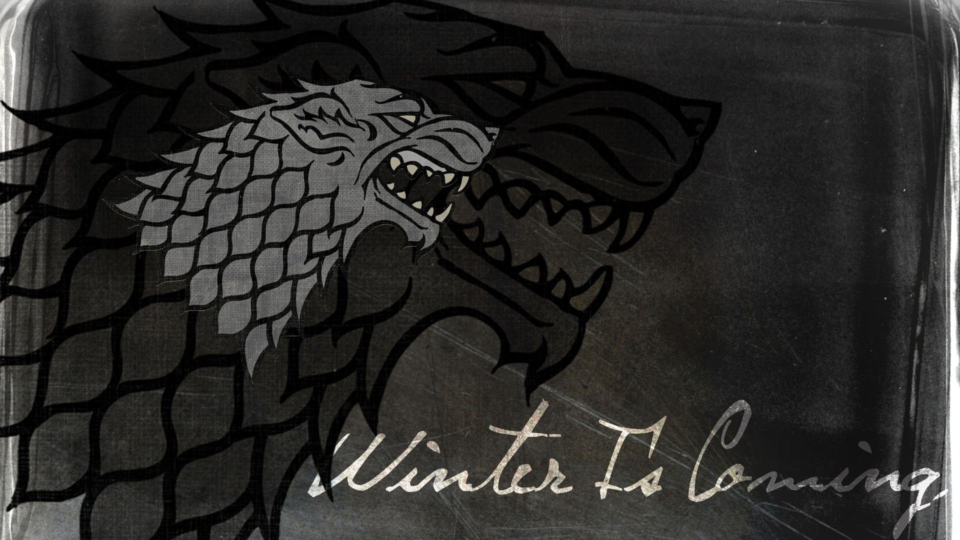 Game Of Thrones Game Of Thrones Winter Is Coming House Stark Winter Is Coming House Stark 1920x1080