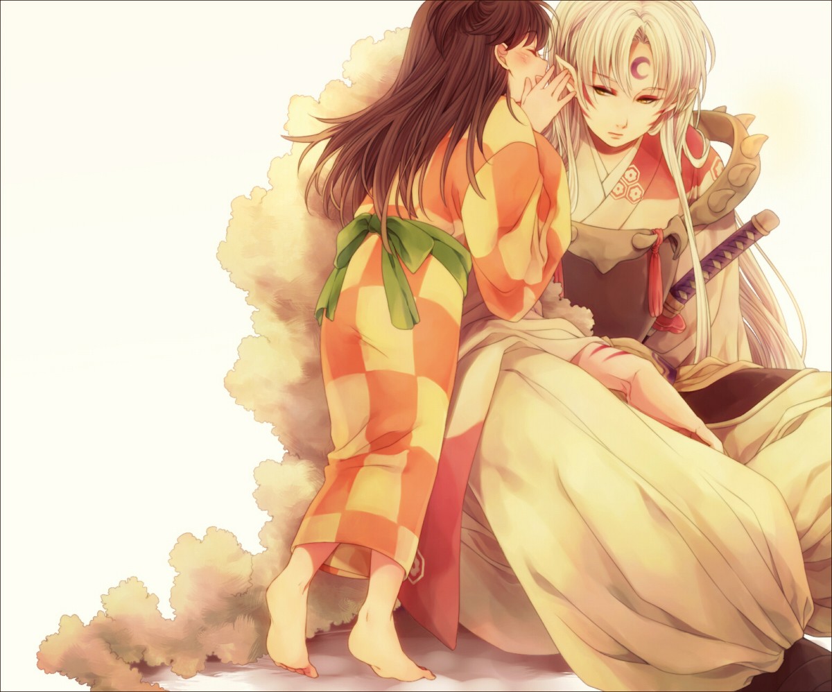 Inuyasha Sesshomaru Anime 1200x998