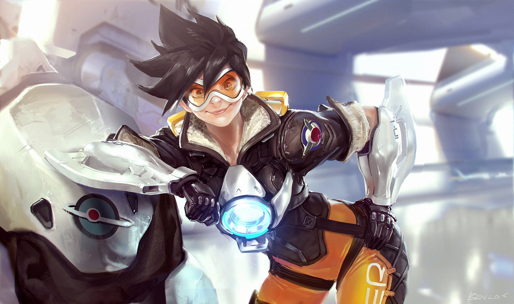 Overwatch Tracer Overwatch Blizzard Entertainment Lena Oxton Tested 1800x1066