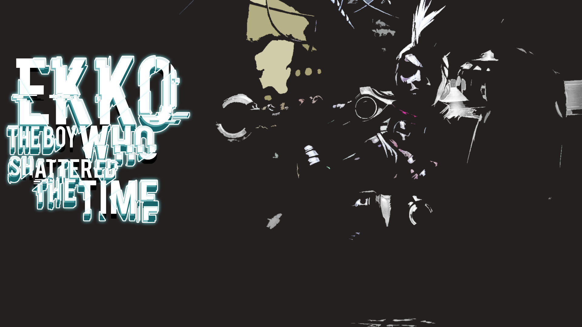 Ekko Ekko Time Simple Black League Of Legends 1920x1080