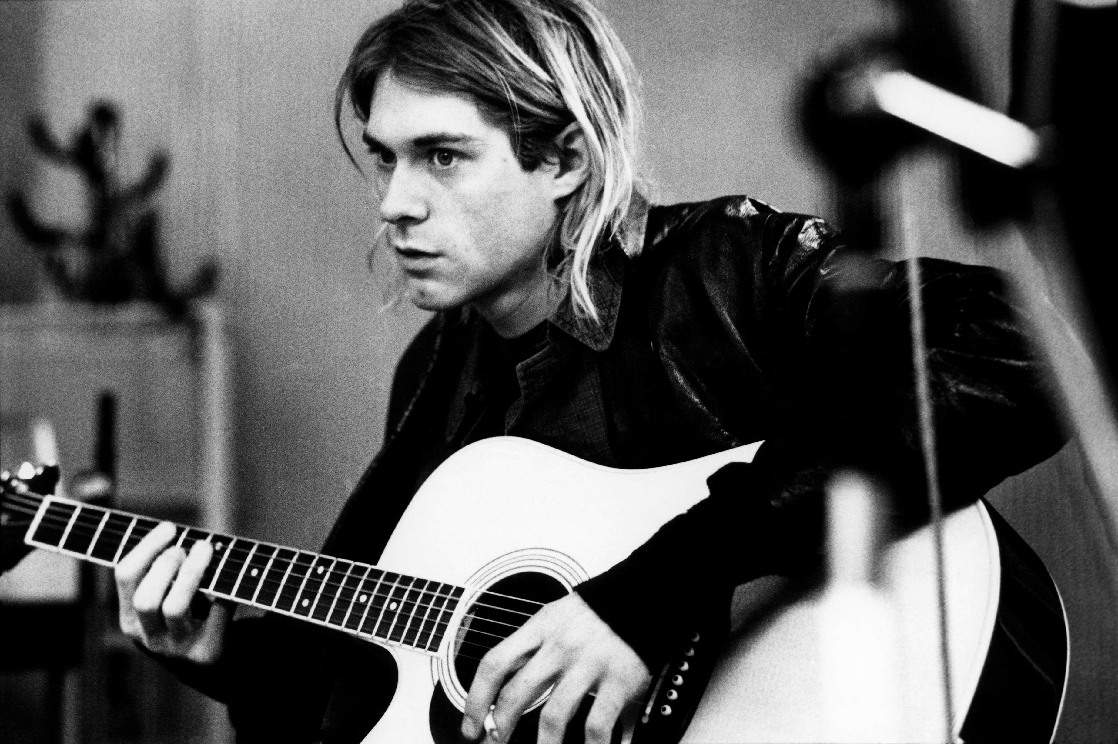Music Kurt Cobain 3688x2455