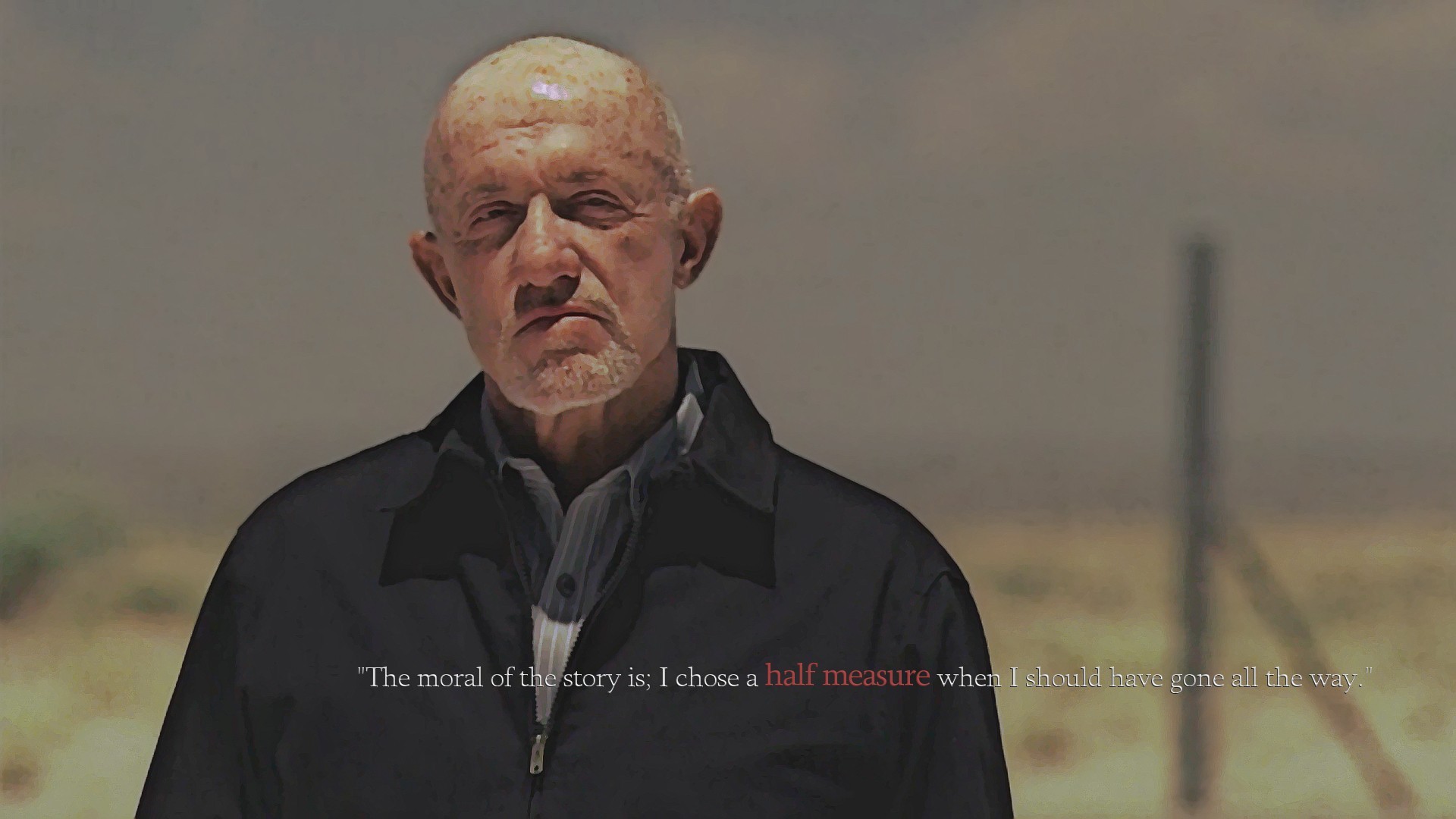 Breaking Bad Mike Ehrmantraut Quote 1920x1080
