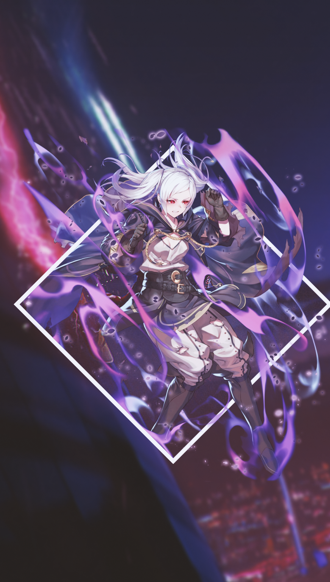 Anime Anime Girls Picture In Picture Fire Emblem Awakening Robin Fire Emblem 1080x1902