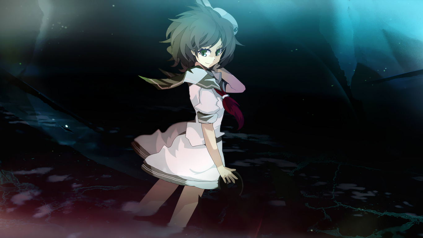 Water Anime Girls Sailor 1366x768