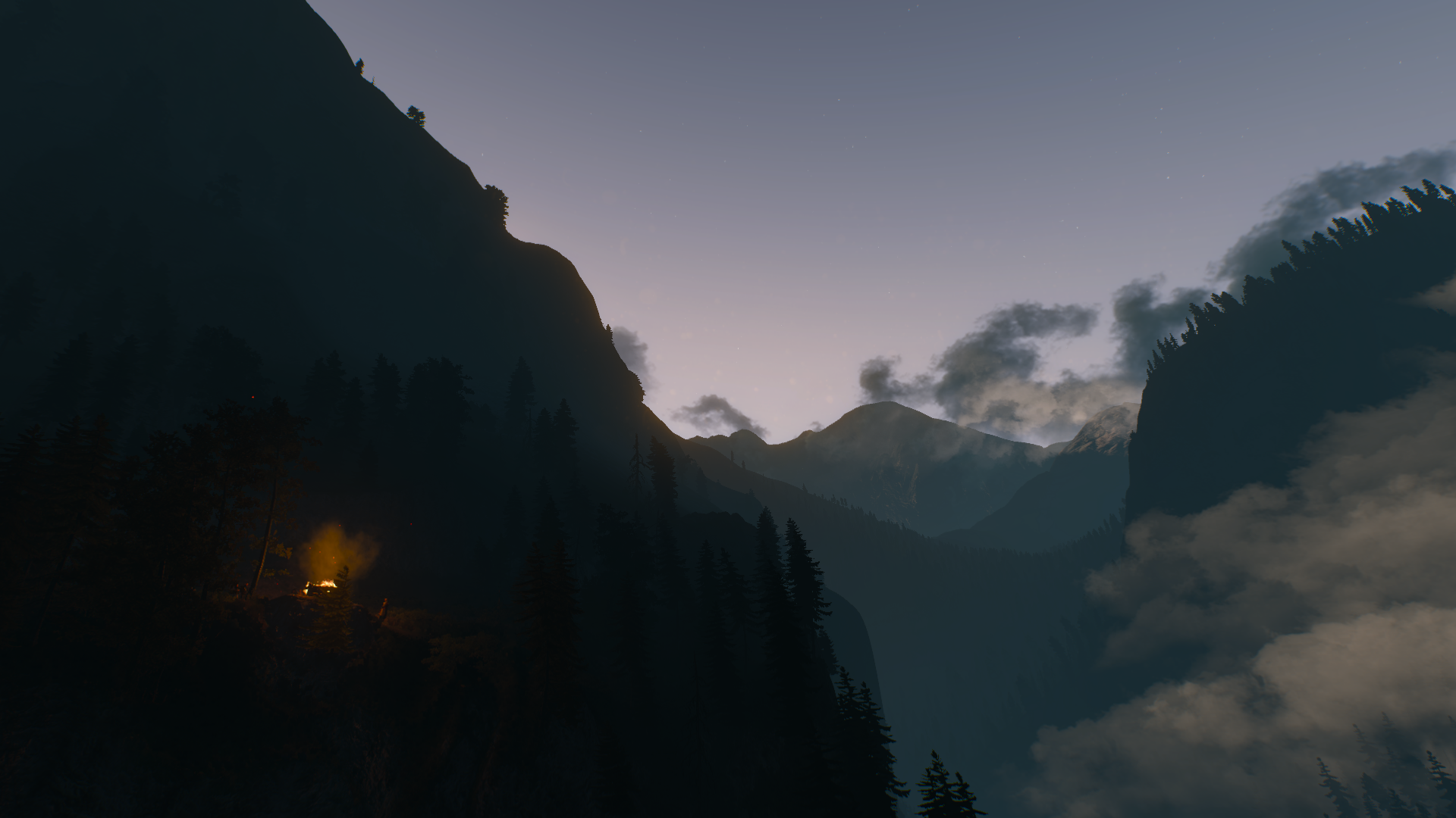 Kaer Morhen The Witcher 3 Wild Hunt Screen Shot PC Gaming Computer Game 1920x1080