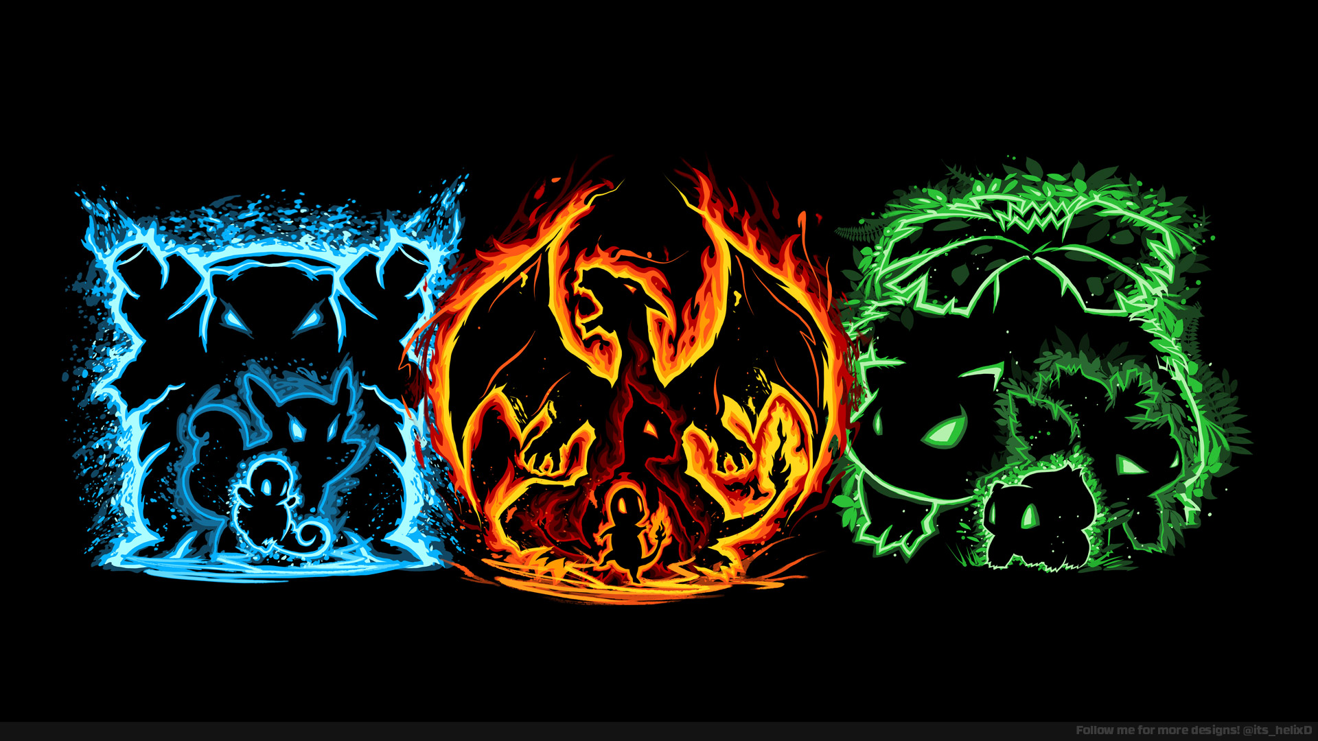 Blastoise Pokemon Wartortle Pokemon Squirtle Pokemon Charizard Pokemon Charmeleon Pokemon Charmander 1920x1080