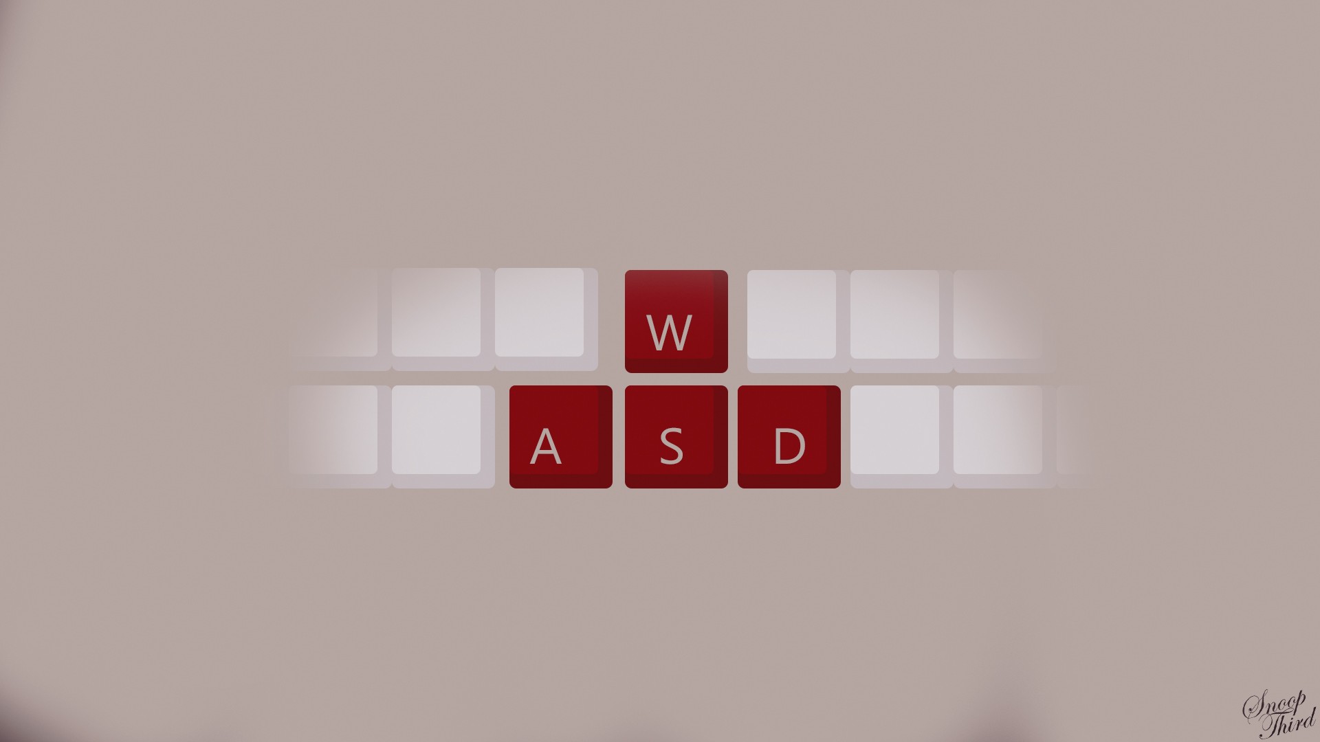 Keyboards Computer Video Games PC Gaming Minimalism Typography WASD 1920x1080