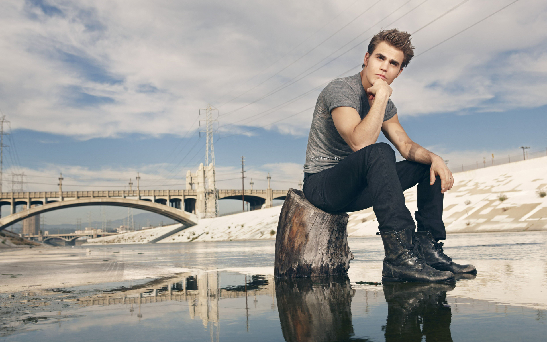 Paul Wesley 1920x1200