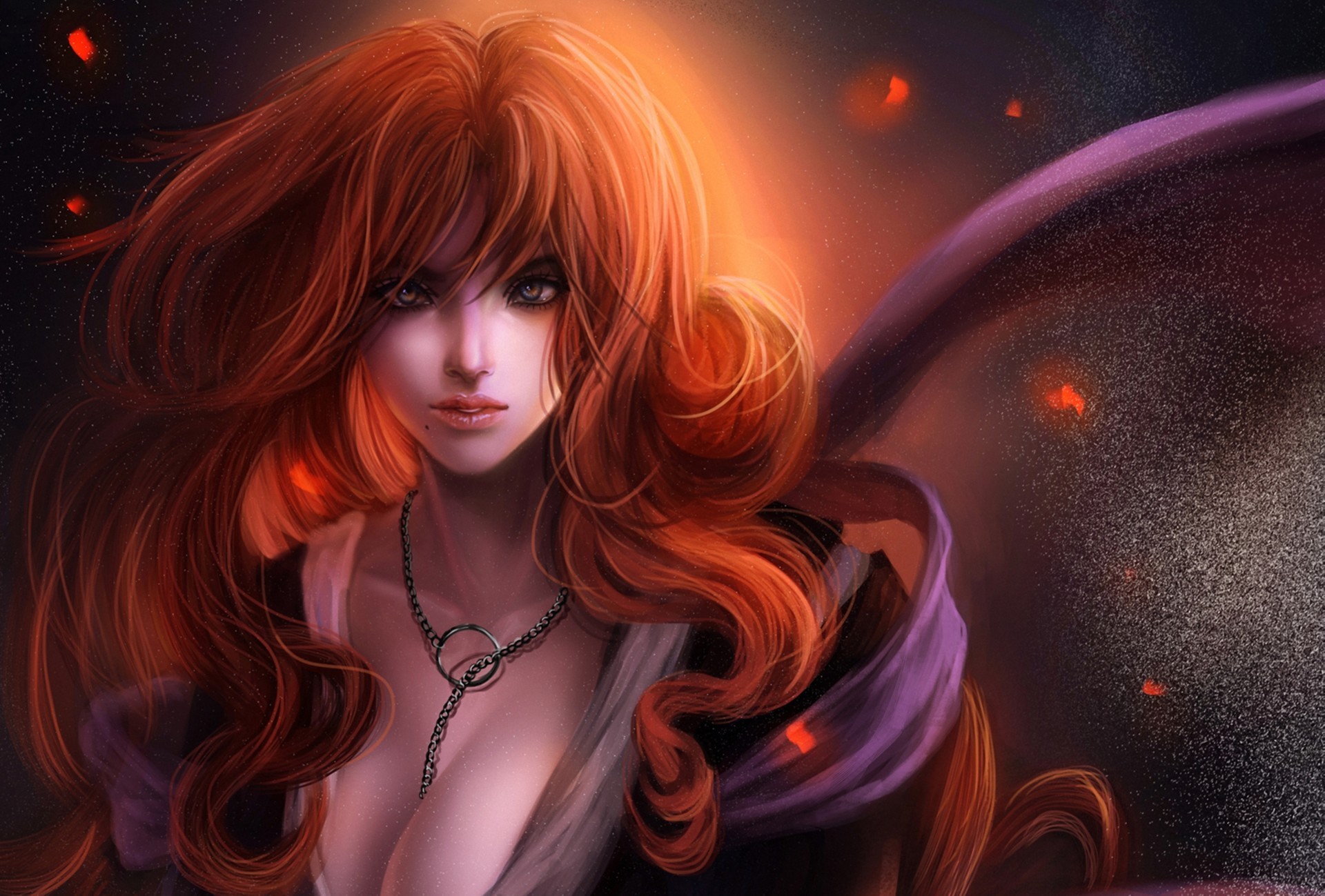 Bleach Redhead Matsumoto Rangiku 1920x1299