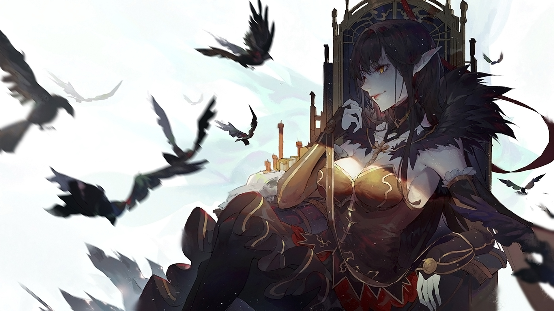 Fate Apocrypha Anime Girls Assassin Of Red Semiramis Fate Apocrypha Fate Series 1920x1080