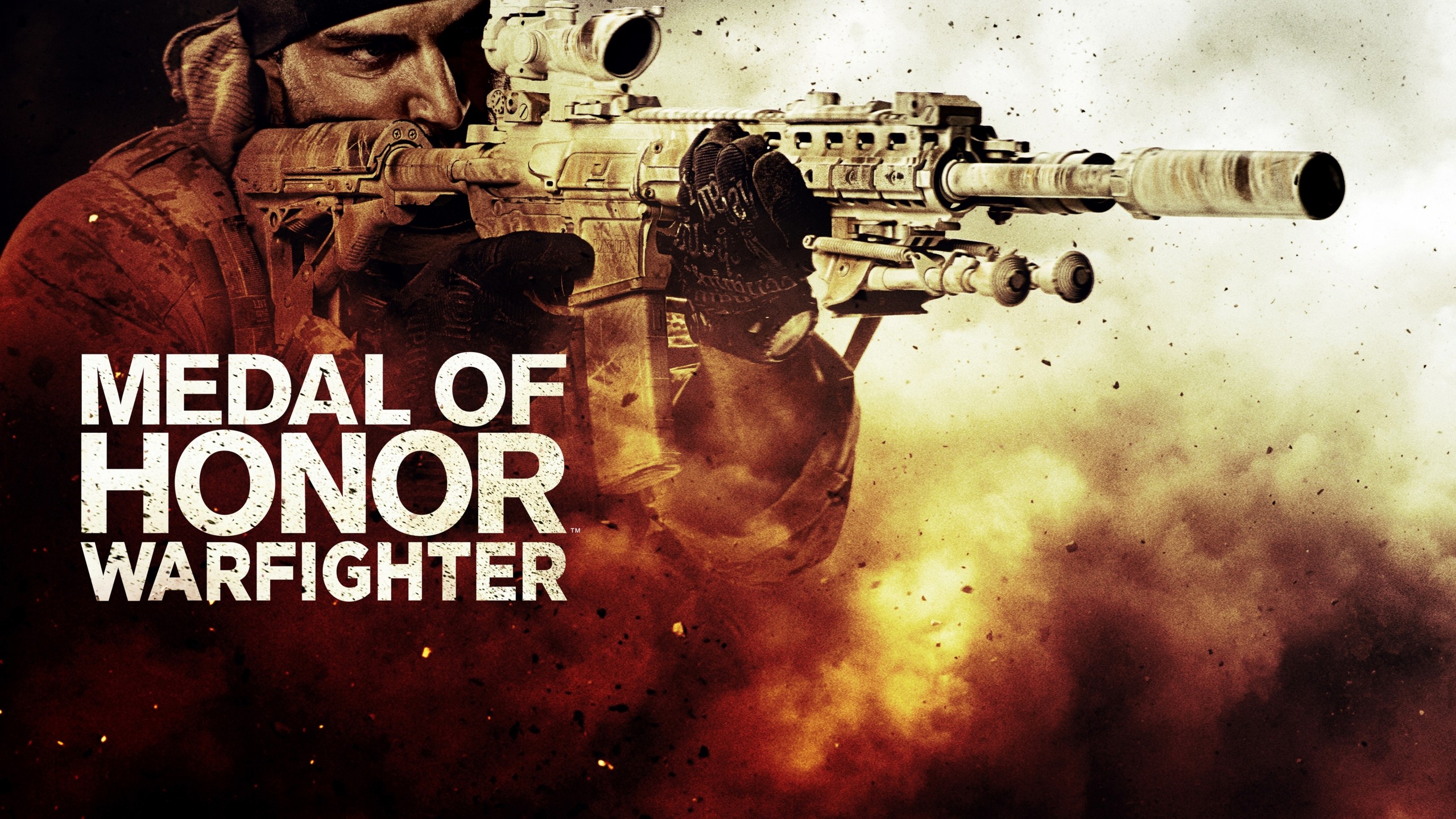 Medal Of Honor Video Games Gun Medal Of Honor Warfighter 2560x1440