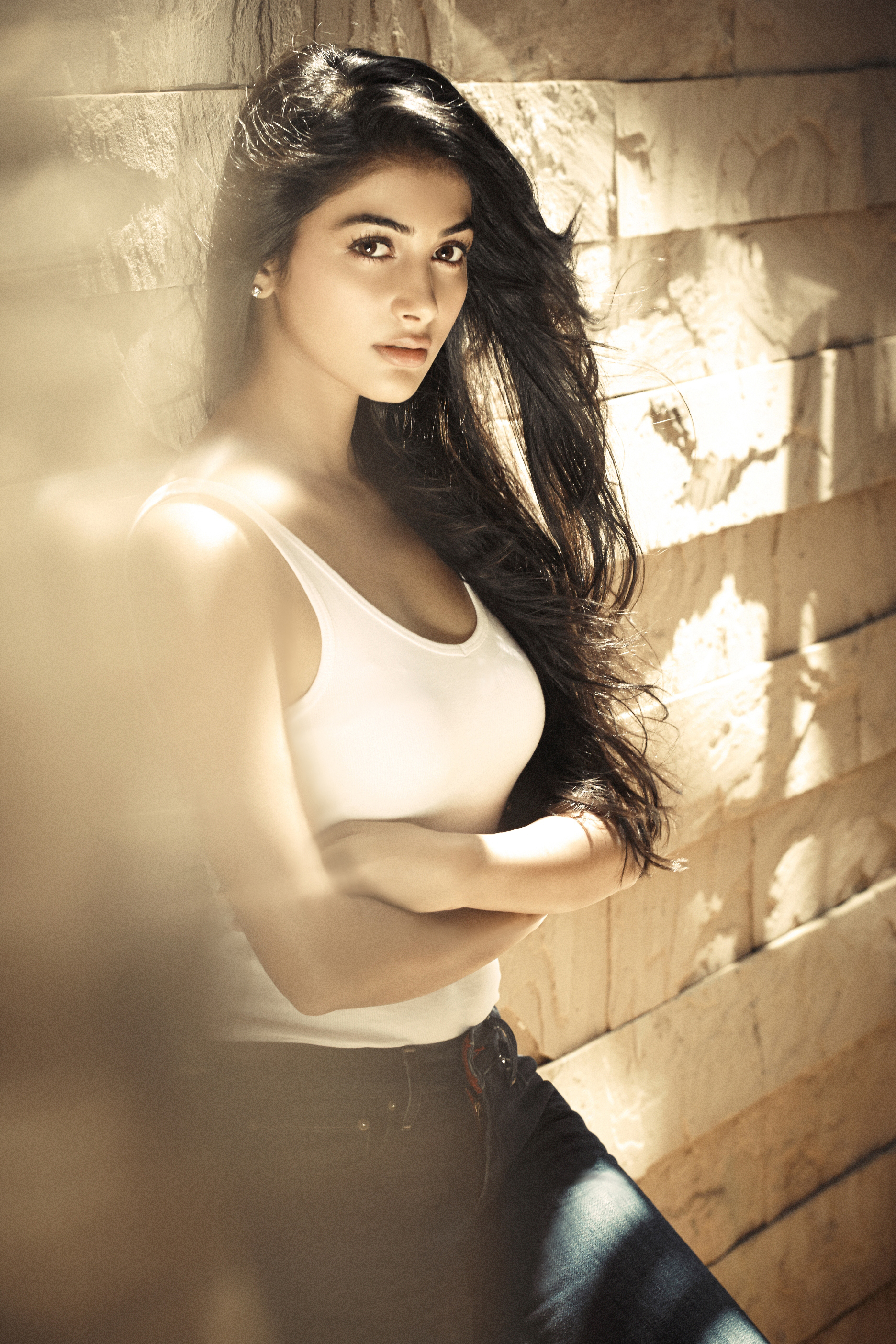 Pooja Hegde Women Actress Model Indian Brunette Dark Hair 1872x2808