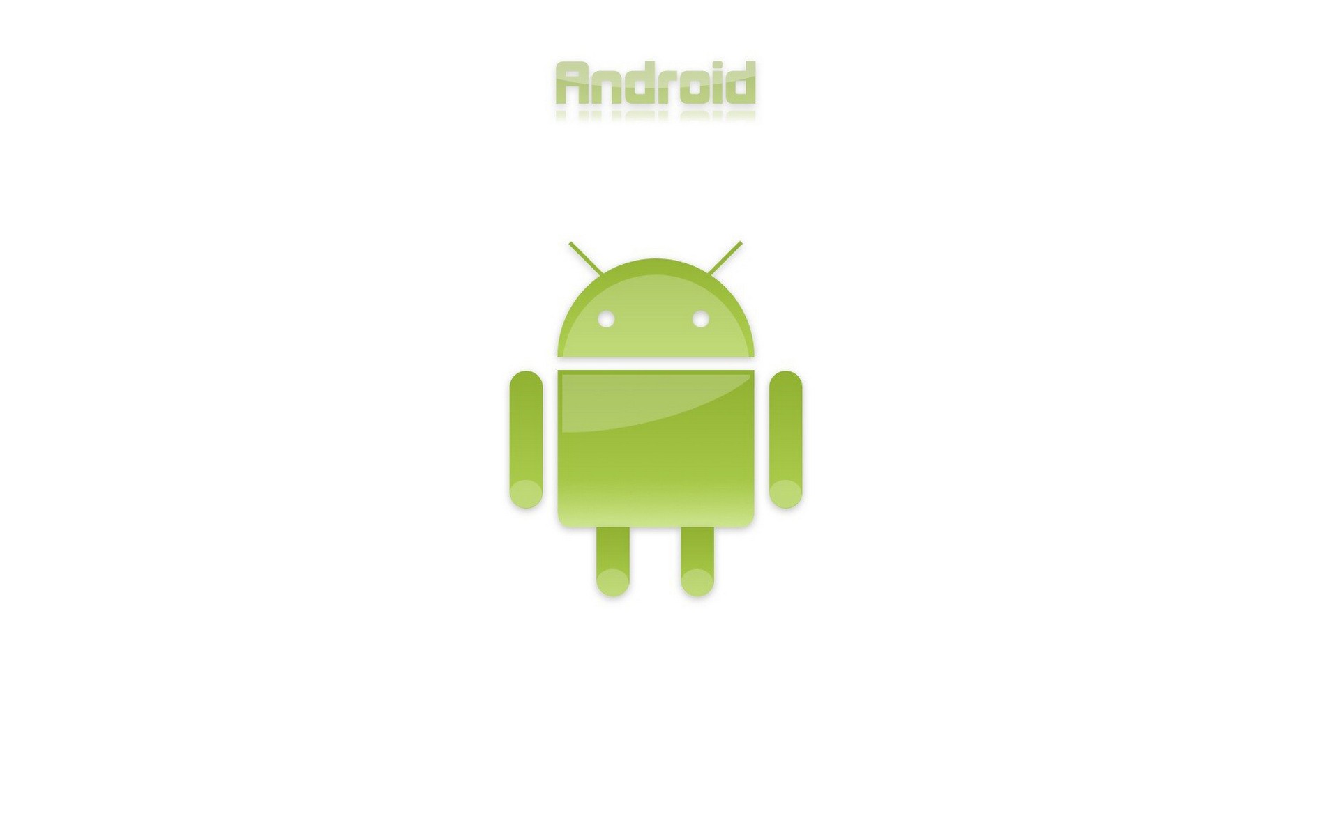 Android Operating System Android Marshmallow Simple Background White Background 1920x1200