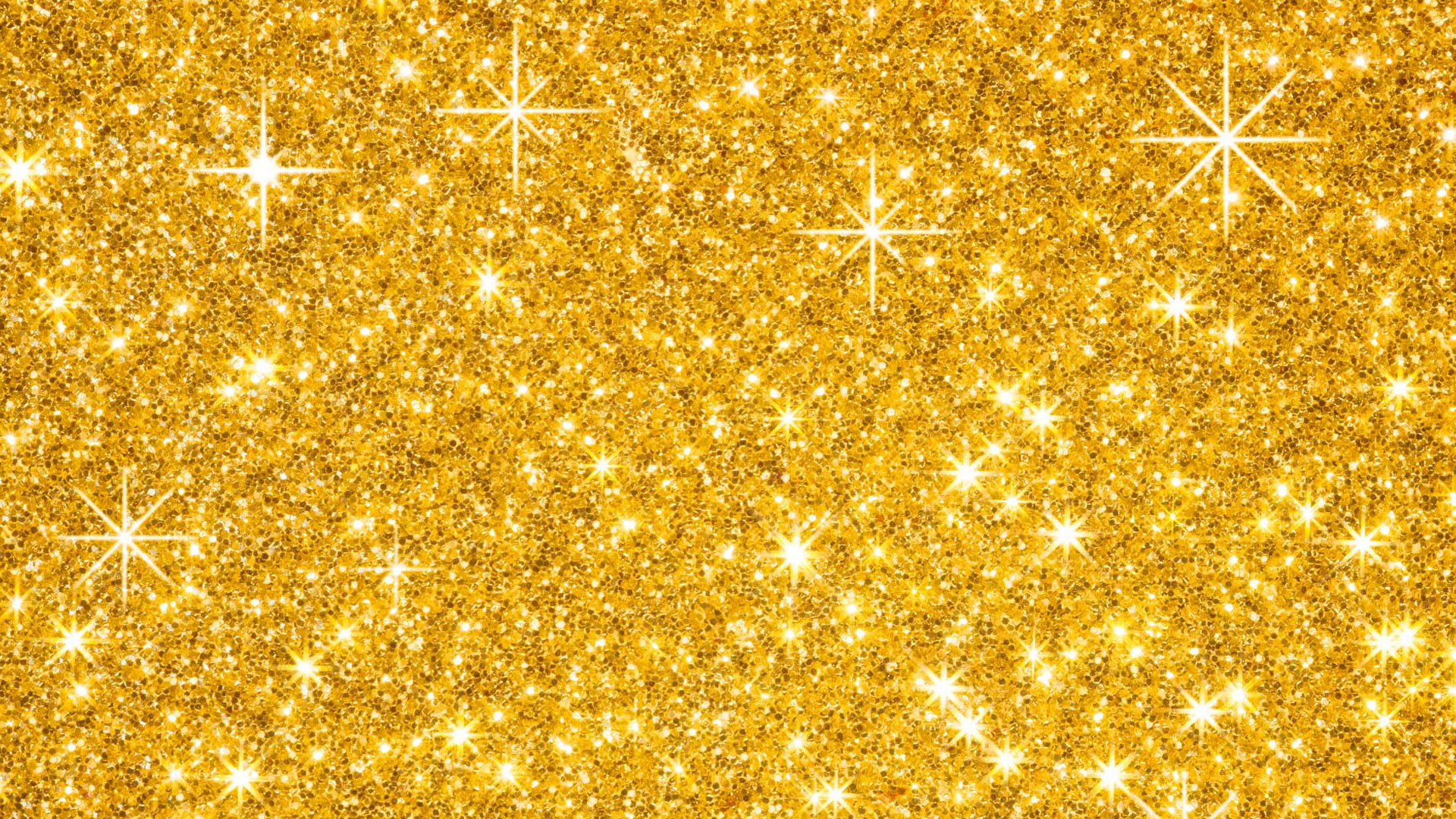 Abstract Gold Glitter 1920x1080