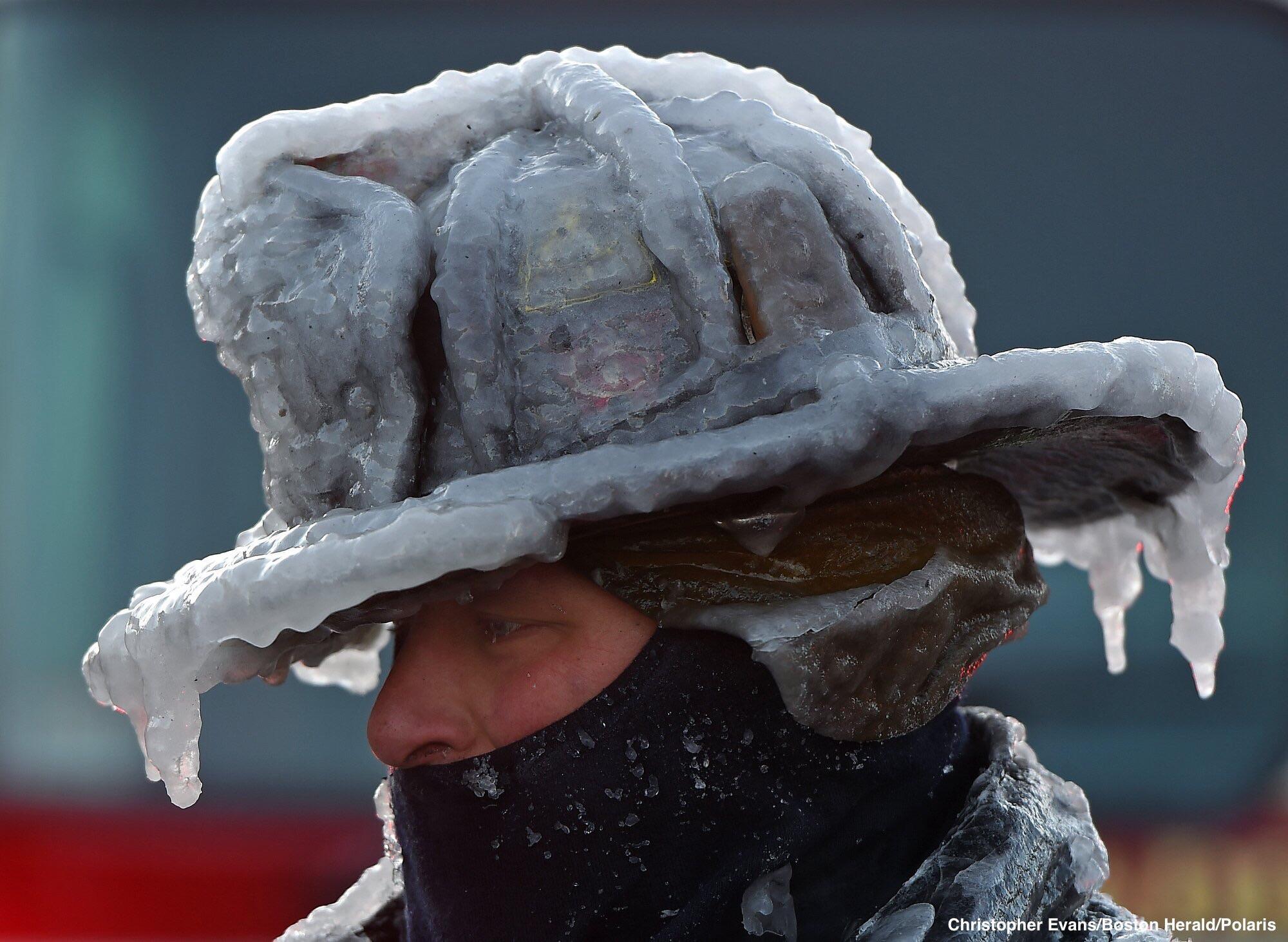 Men Face Ice Fireman Frost Winter Massachusetts USA Helmet Firefighers 2000x1462