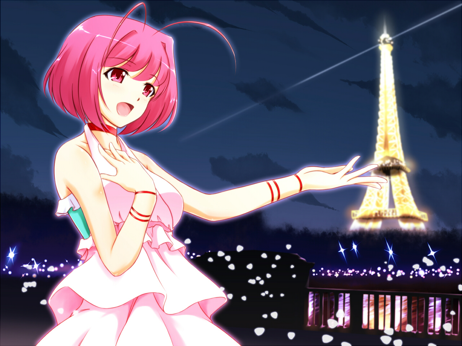 Anime Anime Girls The World Only God Knows Short Hair Nakagawa Kanon Looking Away Singer Open Mouth  1920x1440