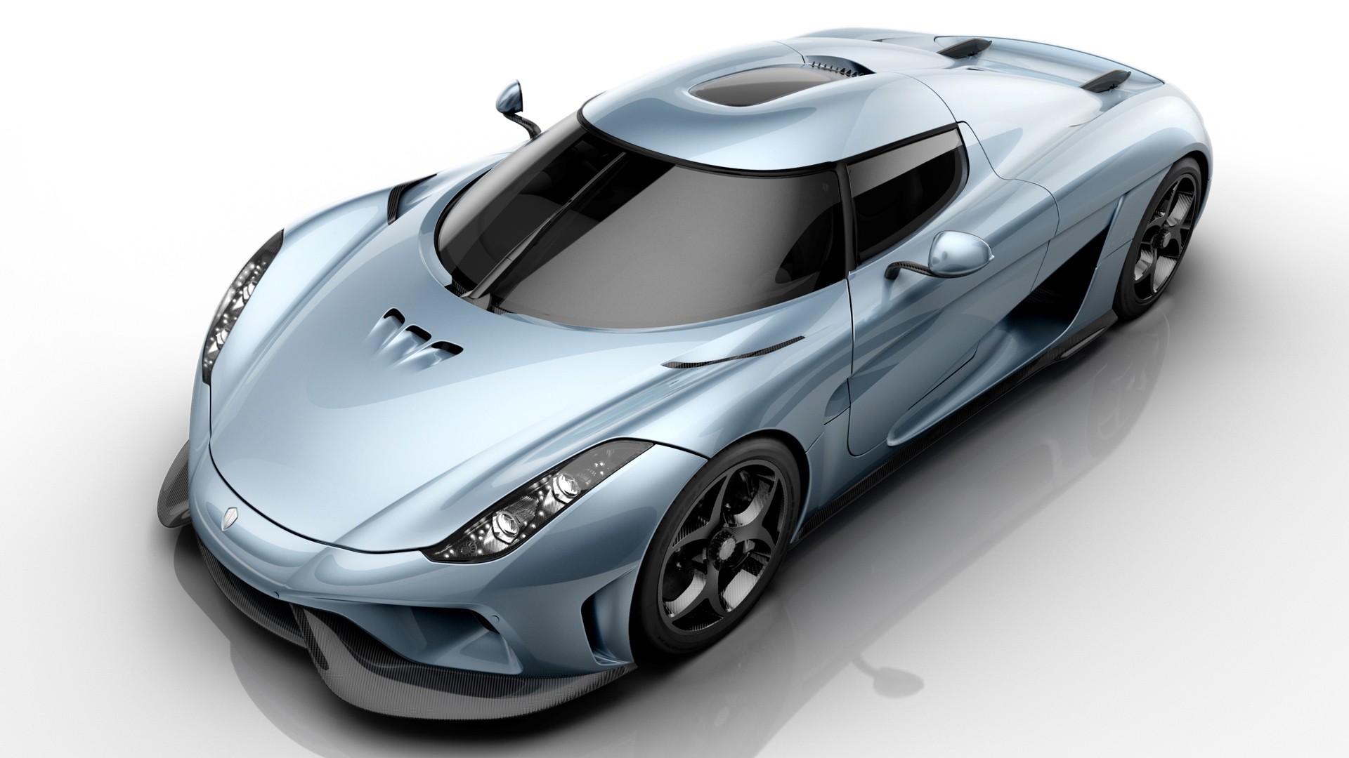 Koenigsegg Regera Car Simple Background Koenigsegg Regera Car Vehicle Simple Background Reflection 1920x1080