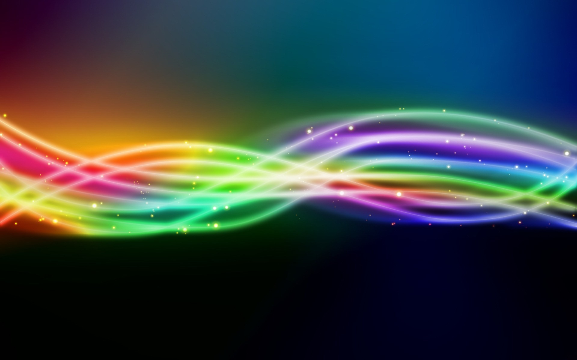 Streaks Colorful Abstract Sparkles 1920x1200