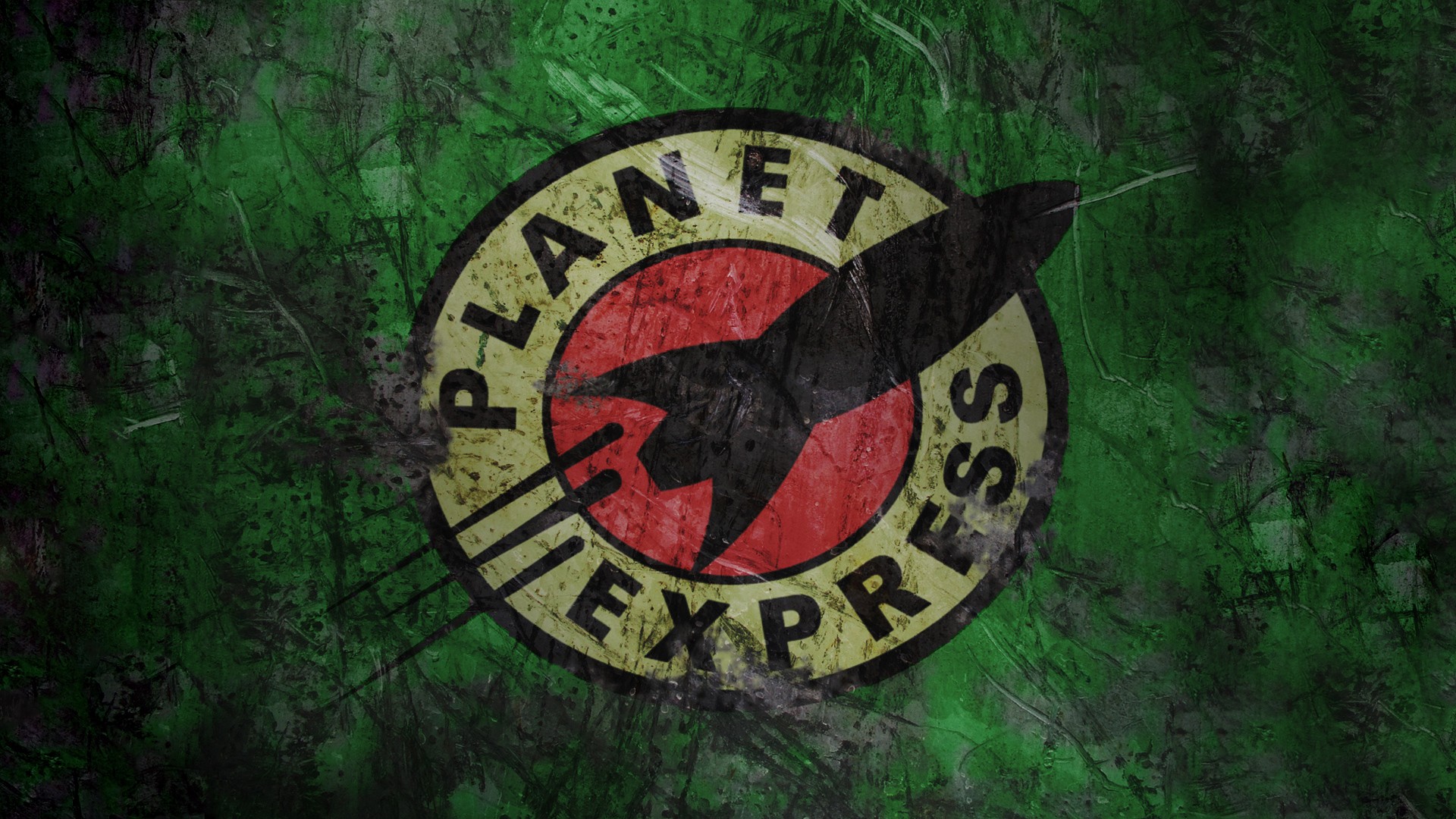 Futurama Planet Express Logo Fictional Logo TV 1920x1080