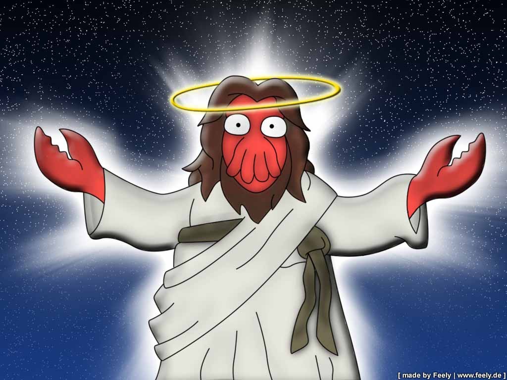 Zoidberg Cartoon Fan Art 1024x768