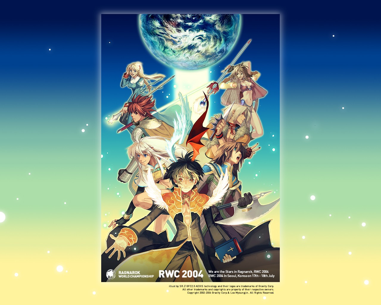 Ragnarok Online Warpportal Anime Girls 2004 Year Anime Boys PC Gaming 1280x1024