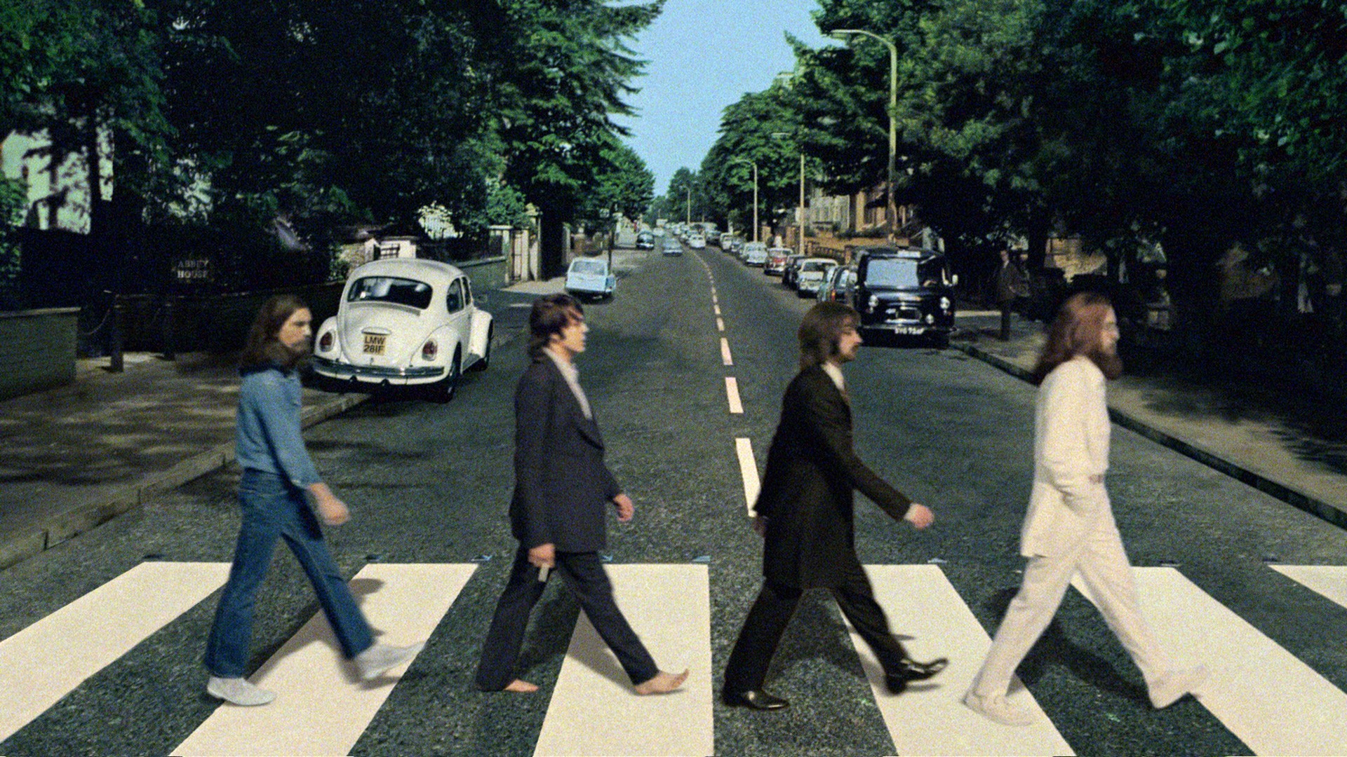 Music Album Covers The Beatles Abbey Road 1920x1080