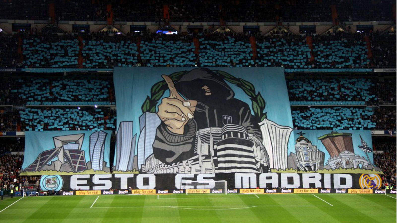 Real Madrid Supporters Stadium Soccer 1600x900