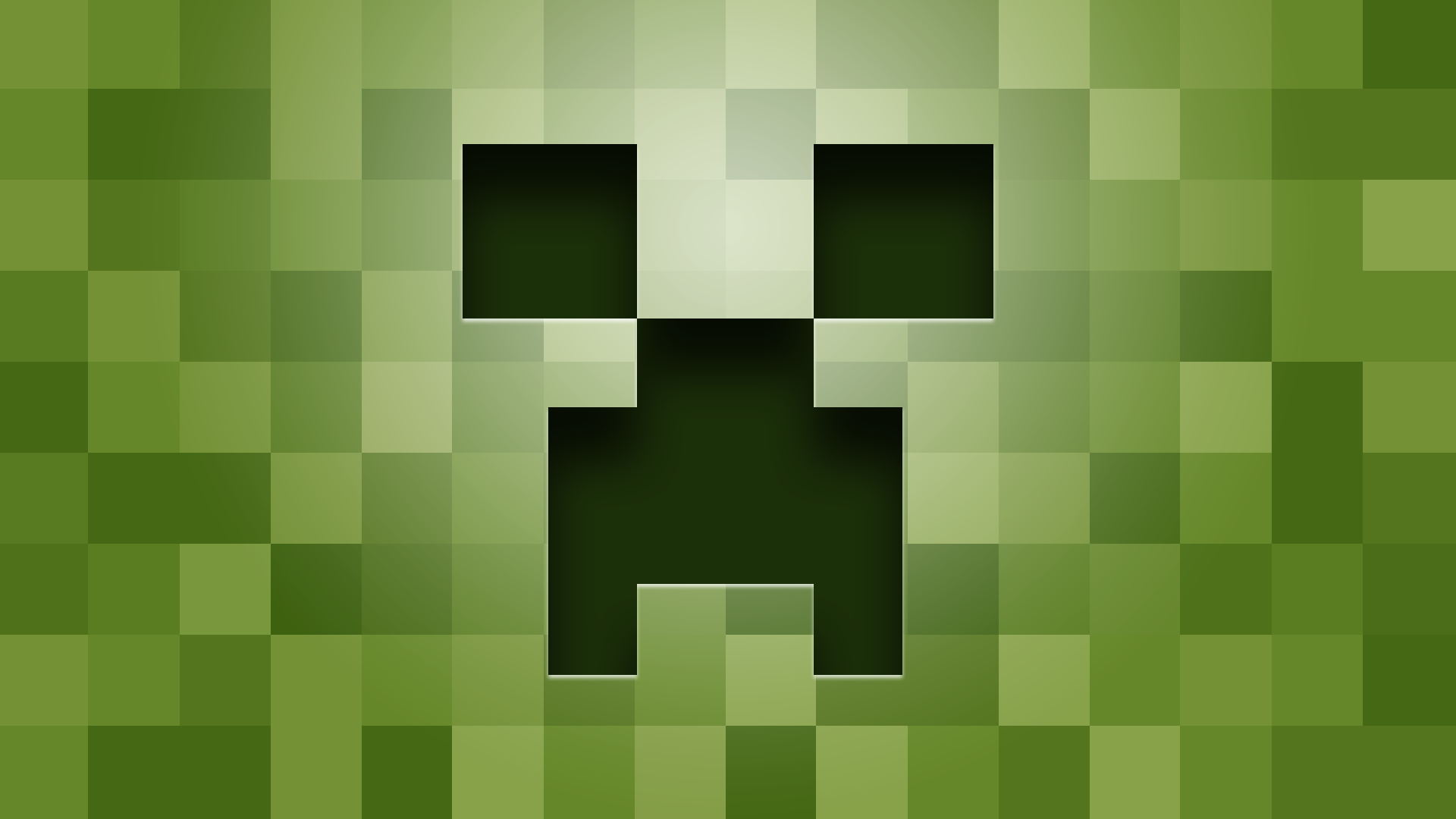 Creeper Green Video Games 1920x1080