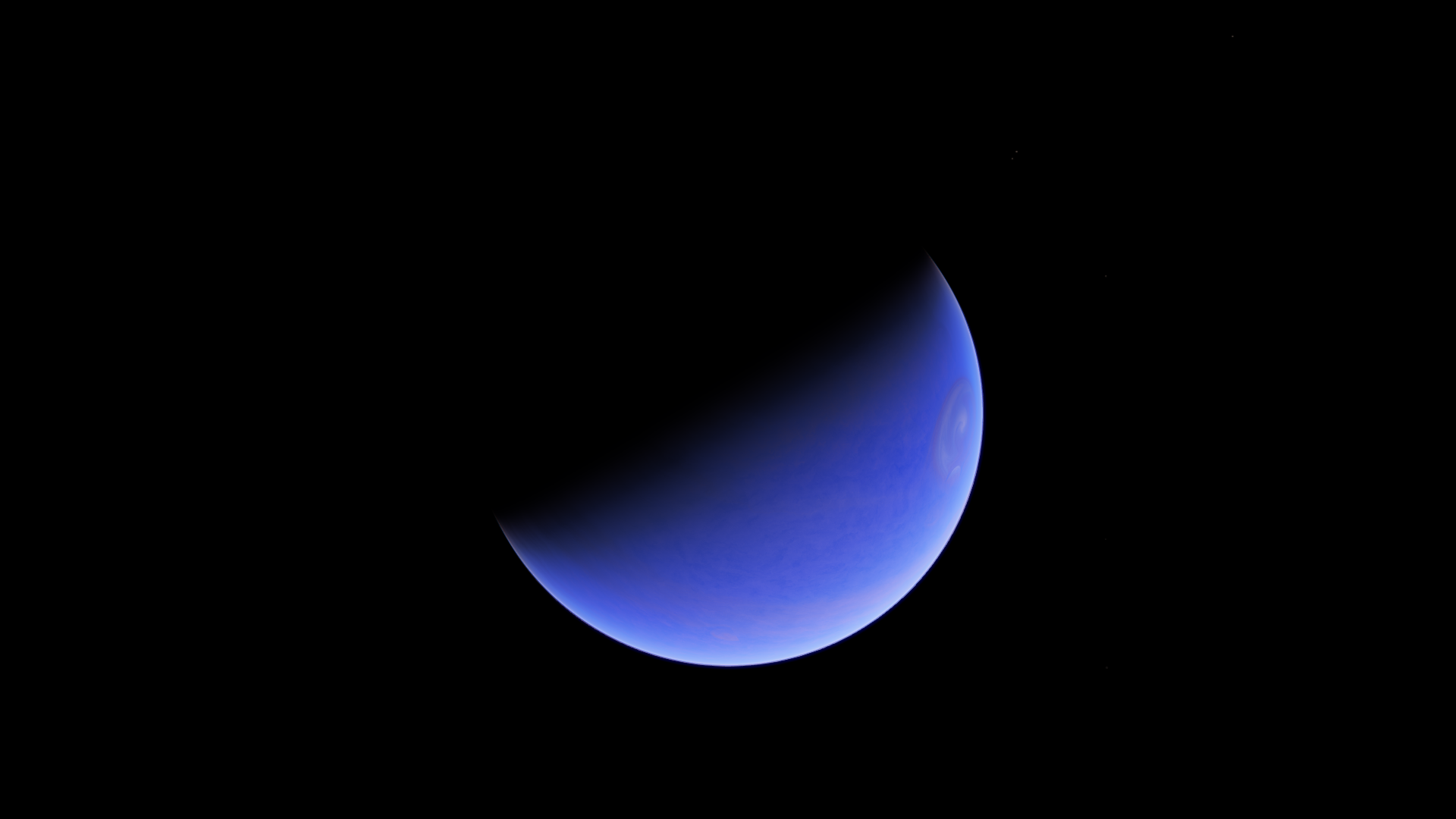 Blue Planet Gas Giant 1920x1080