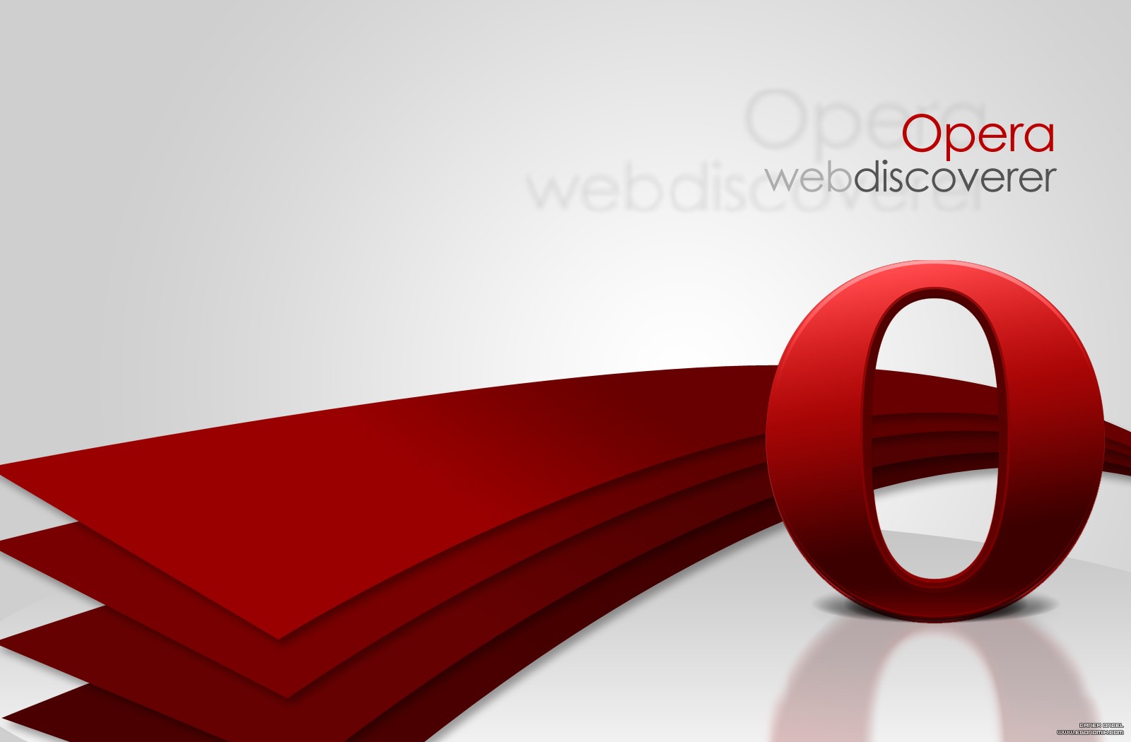 Opera Browser World Opera Red 1600x1050