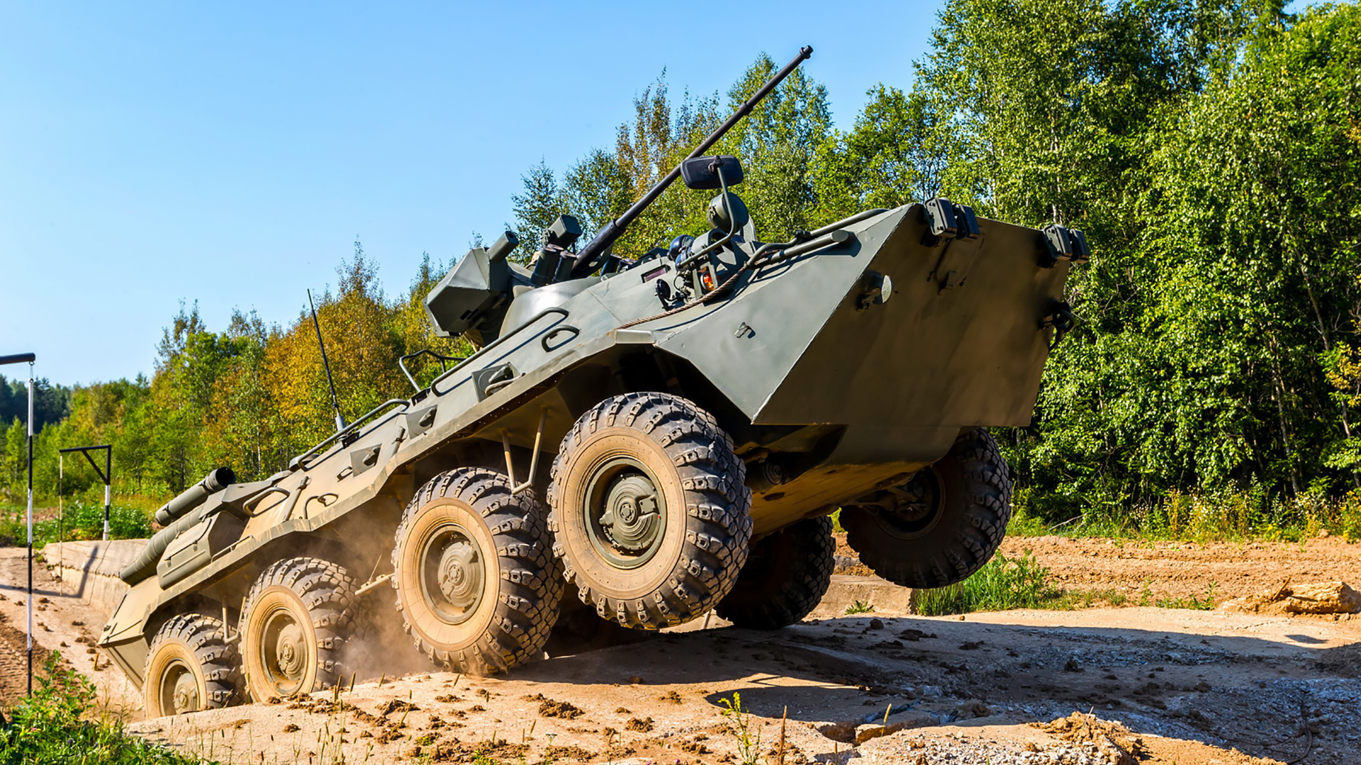 BTR 80 Vehicle Armored Personnel Carrier 1920x1080
