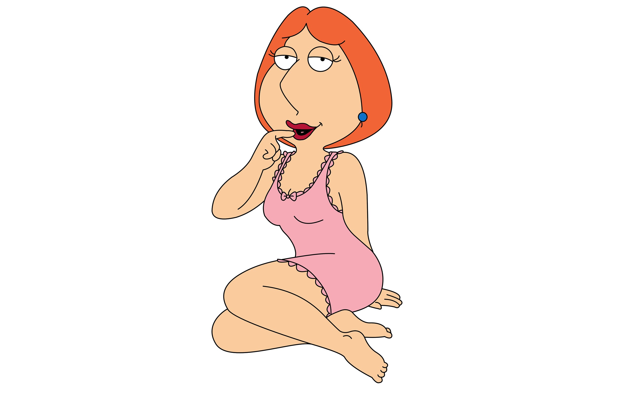 Lois Griffin Family Guy Redhead Barefoot Feet 2560x1600
