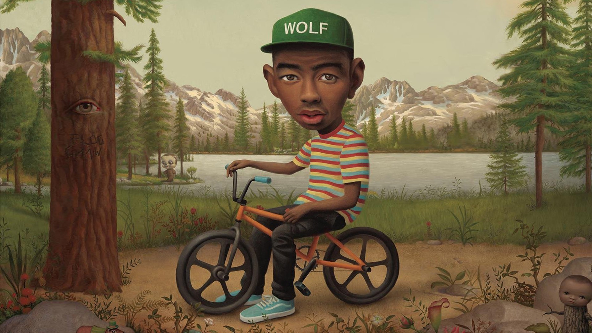 Hip Hop Tyler The Creator Caricature 1920x1080