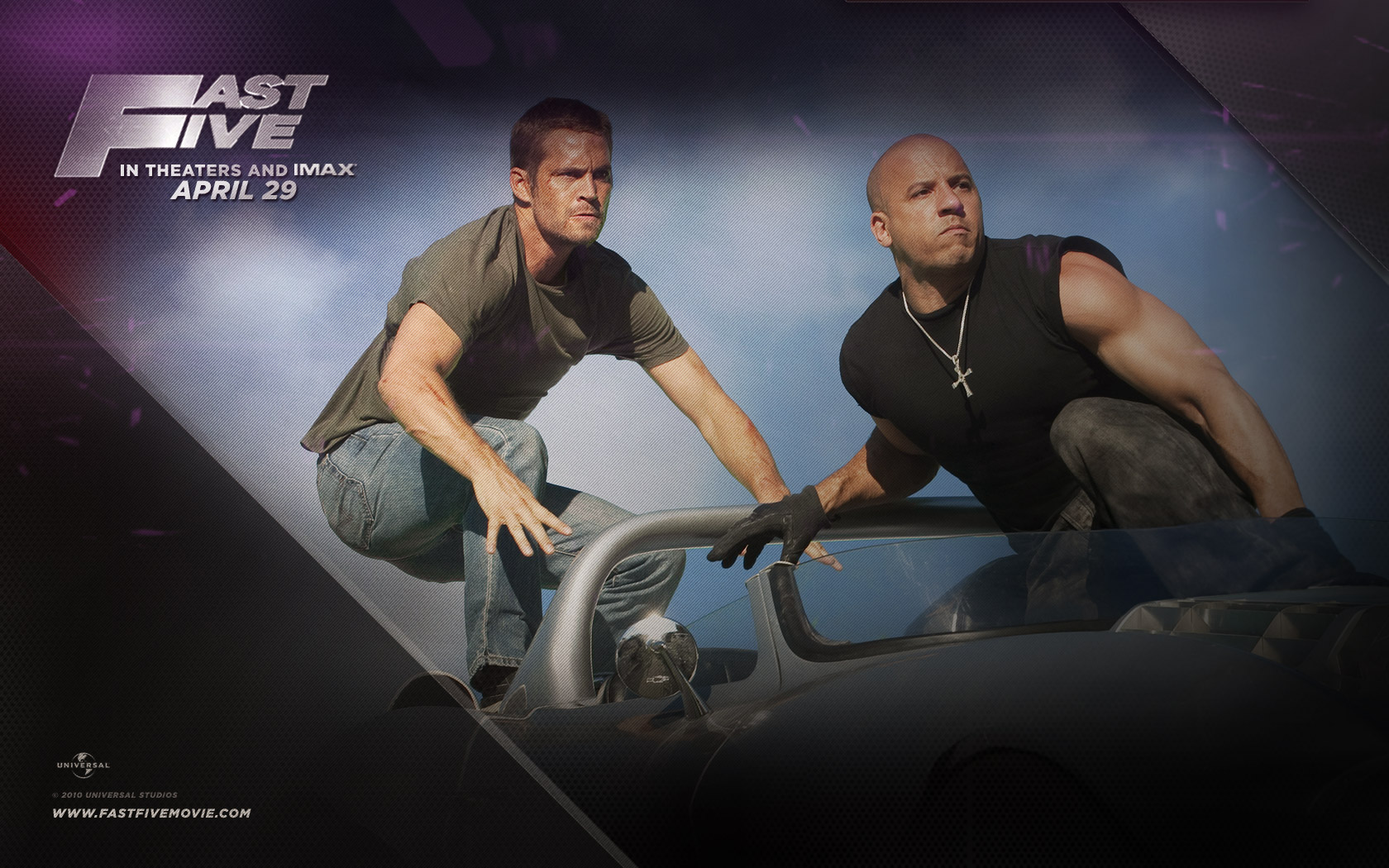 Dominic Toretto Vin Diesel Brian OConner Paul Walker 1680x1050