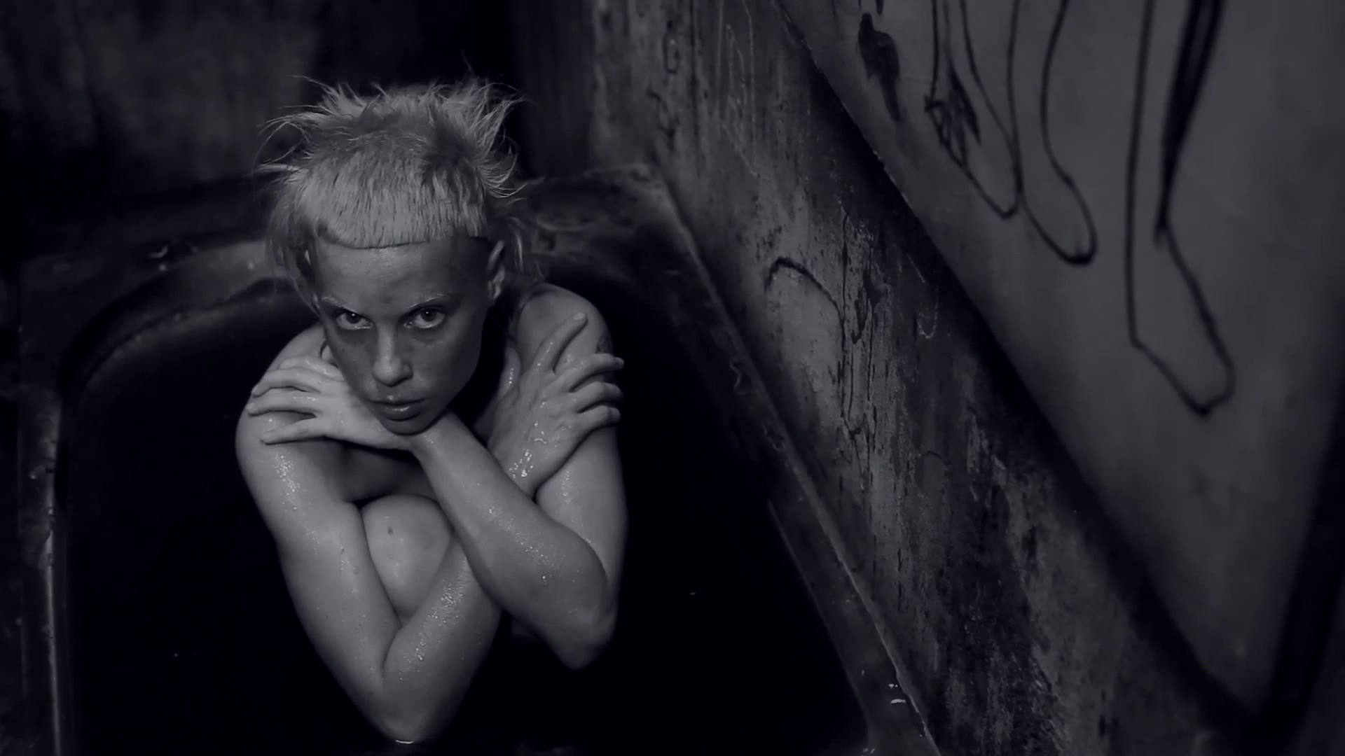 Yolandi Visser Die Antwoord Monochrome Women 1920x1080