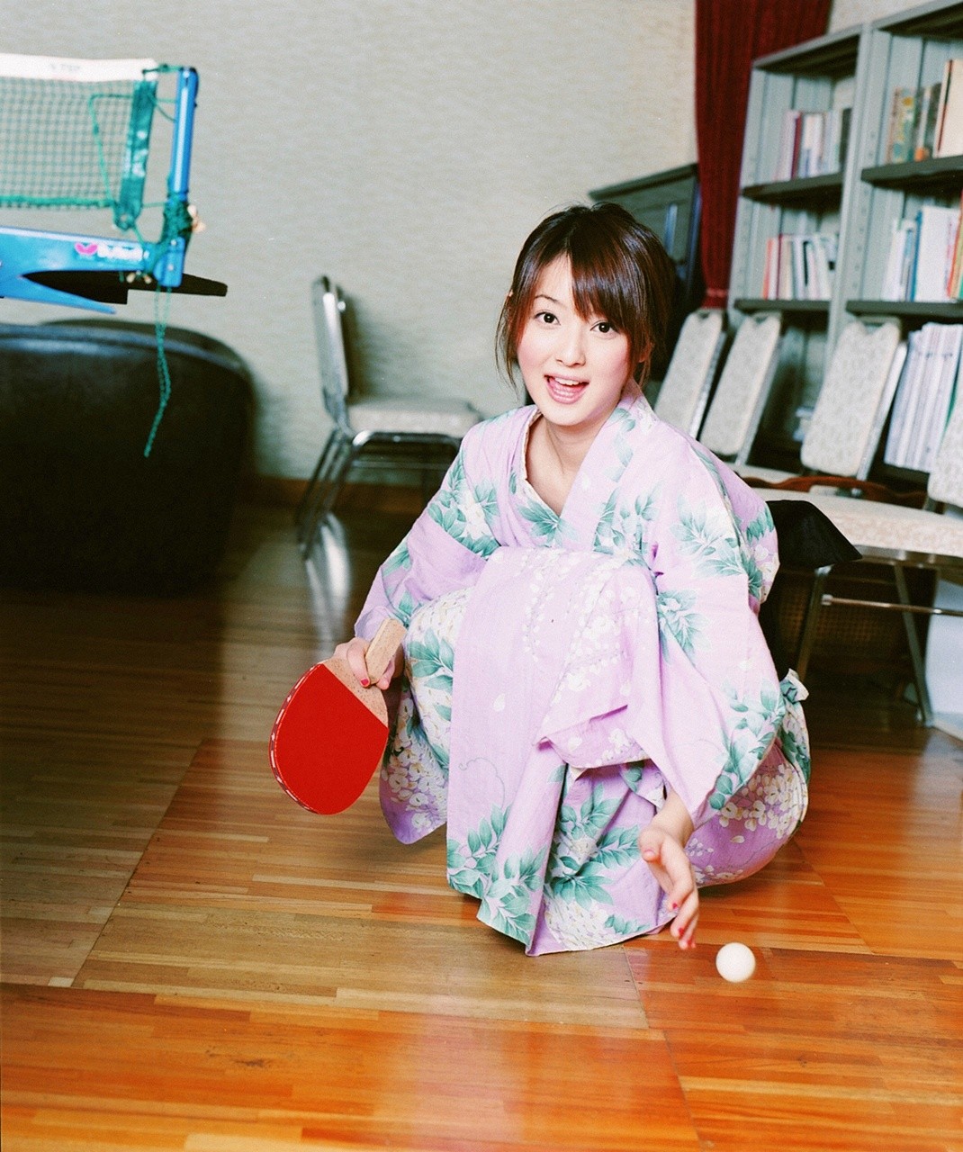 Sasaki Nozomi Asian Visual Young Jum Women Kimono Ping Pong 1070x1280