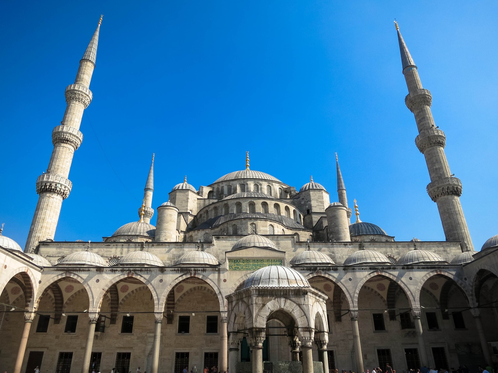 Mosque Istanbul Sultan Ahmed Mosque Old Building 1706x1280