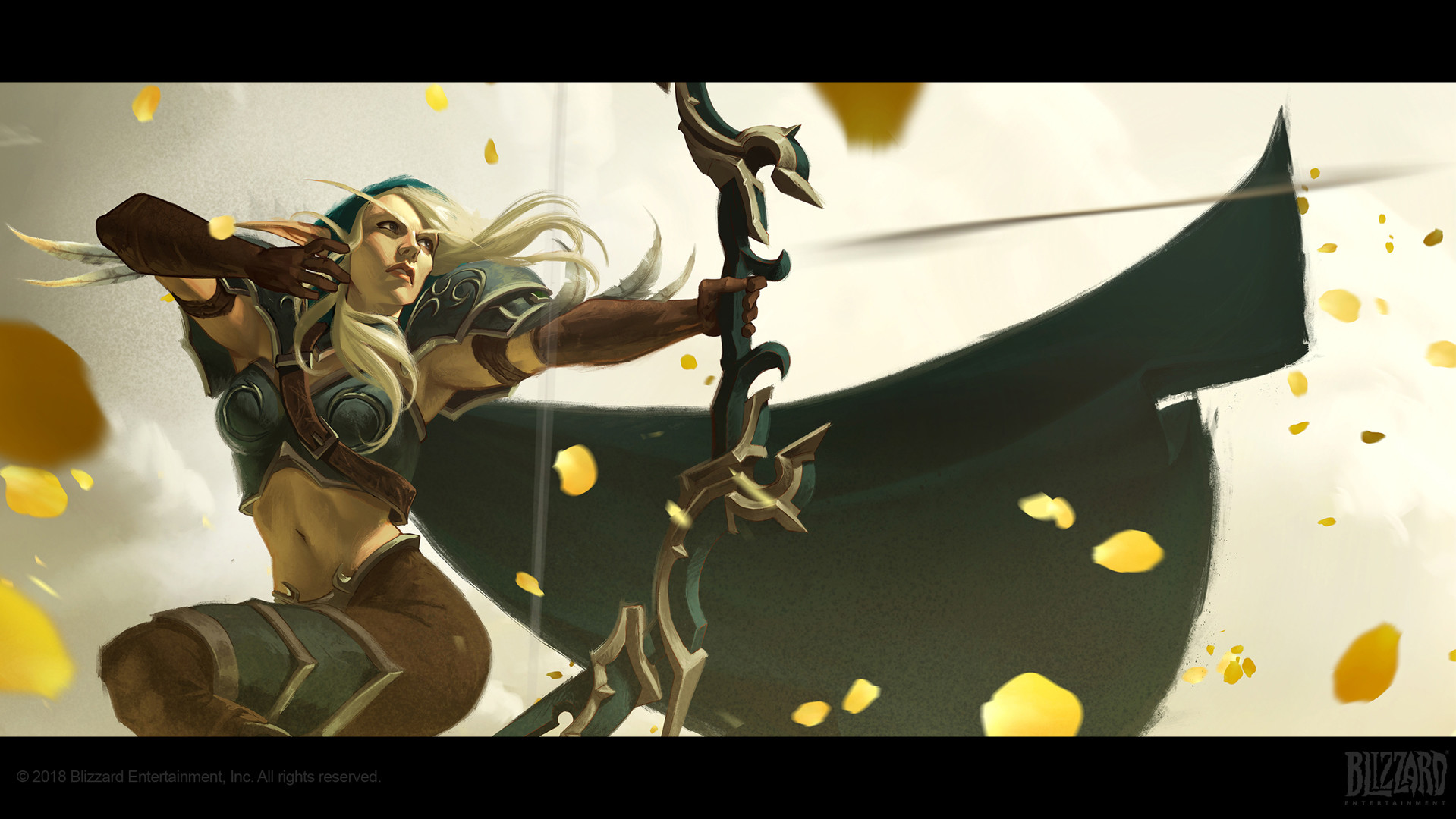 World Of Warcraft Warcraft World Of Warcraft Battle For Azeroth Digital Art Artwork Elven Pointed Ea 1919x1080