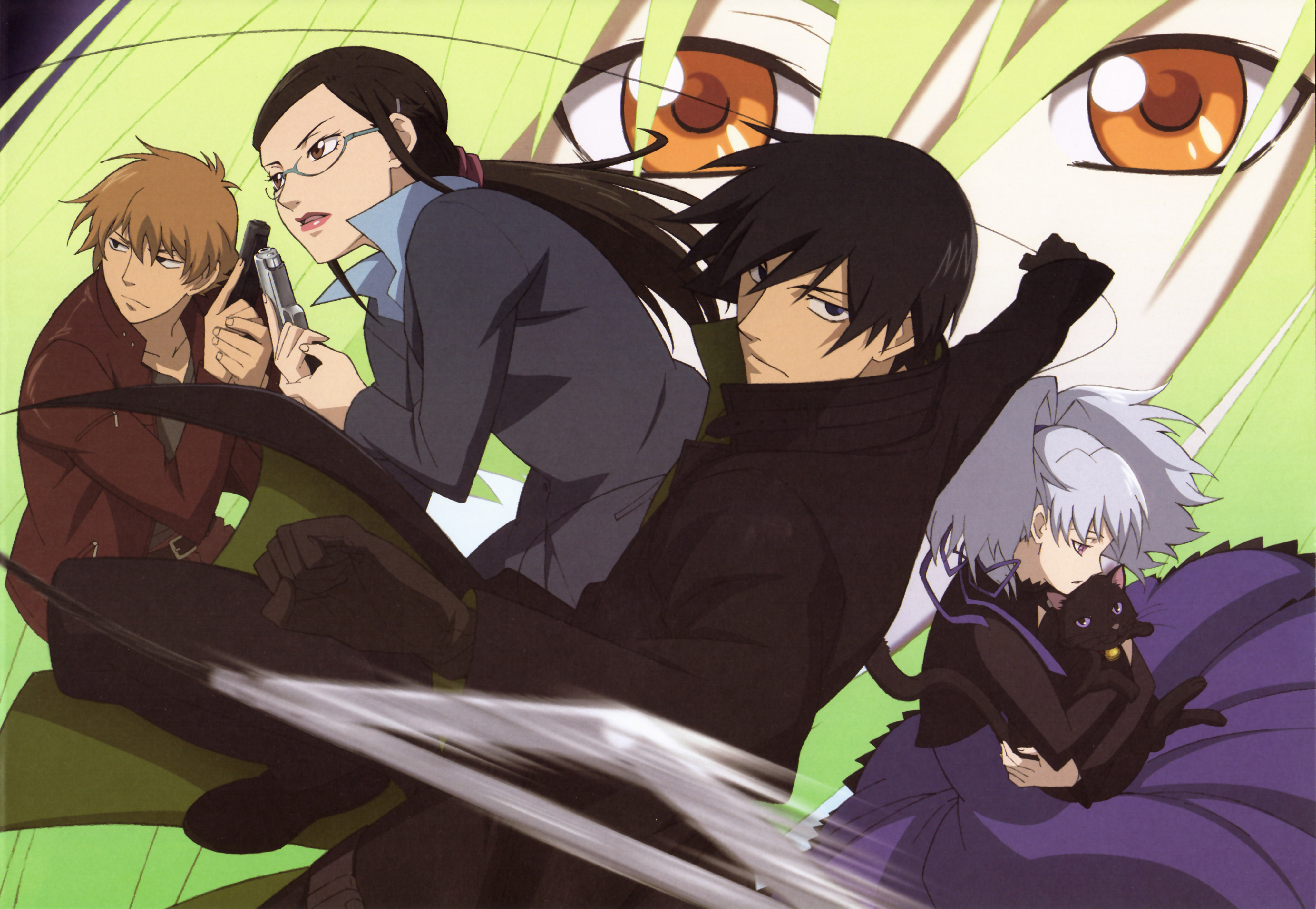 Misaki Kirihara Hei Darker Than Black Mao Darker Than Black Yin Darker Than Black Darker Than Black 4083x2820