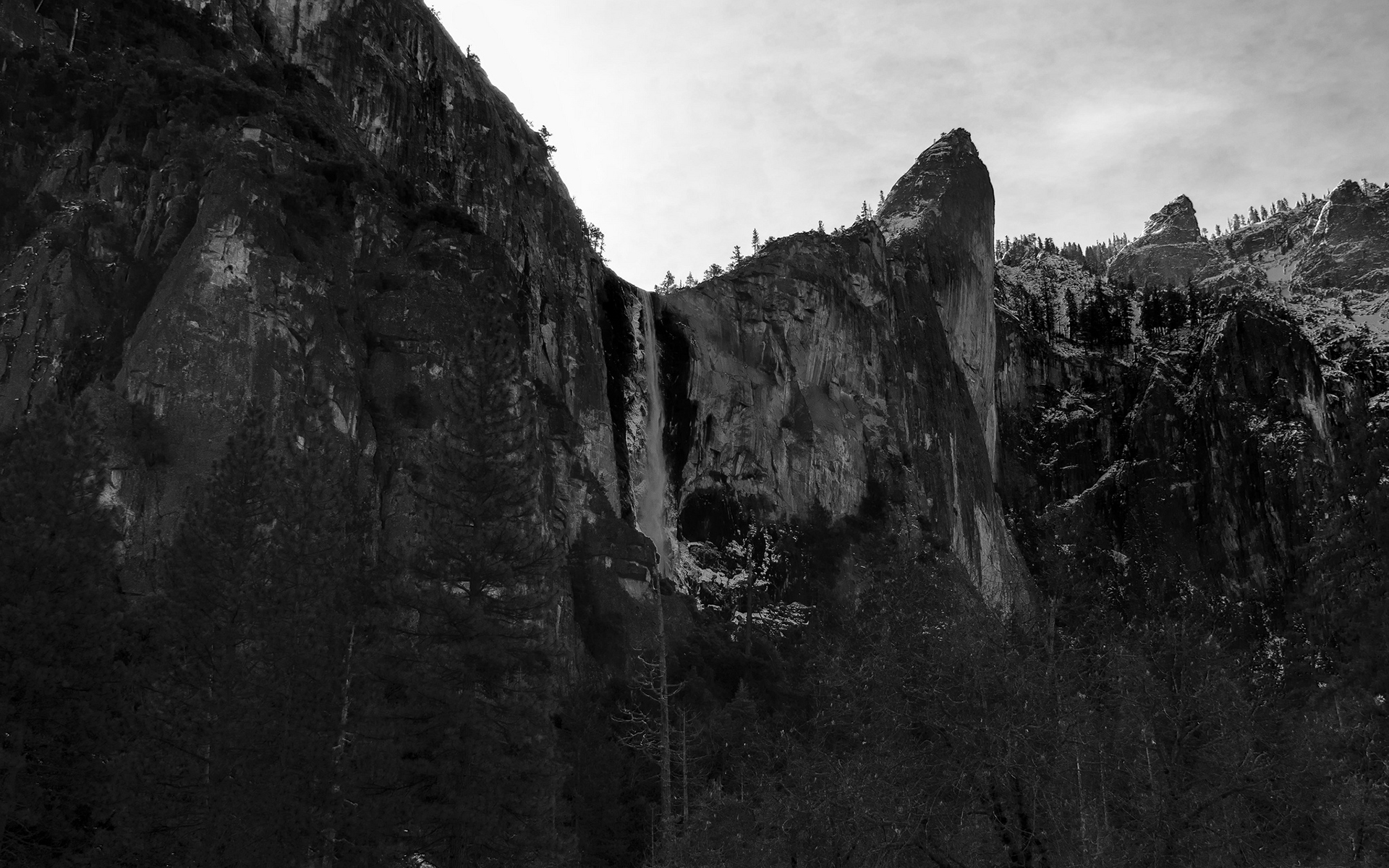 Summit Cliff Waterfall 1920x1200