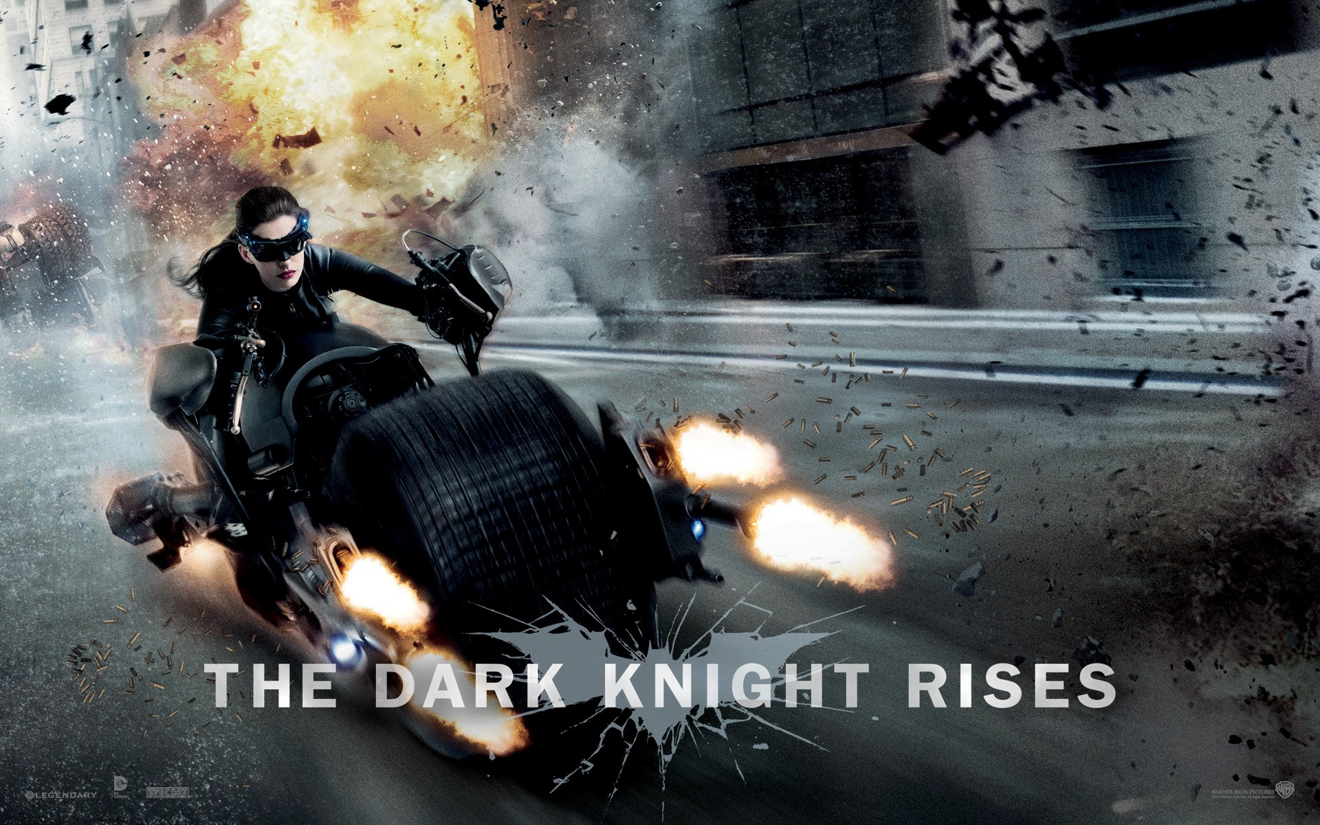 The Dark Knight Rises Catwoman DC Comics Anne Hathaway Movies Selina Kyle Batman 1920x1200