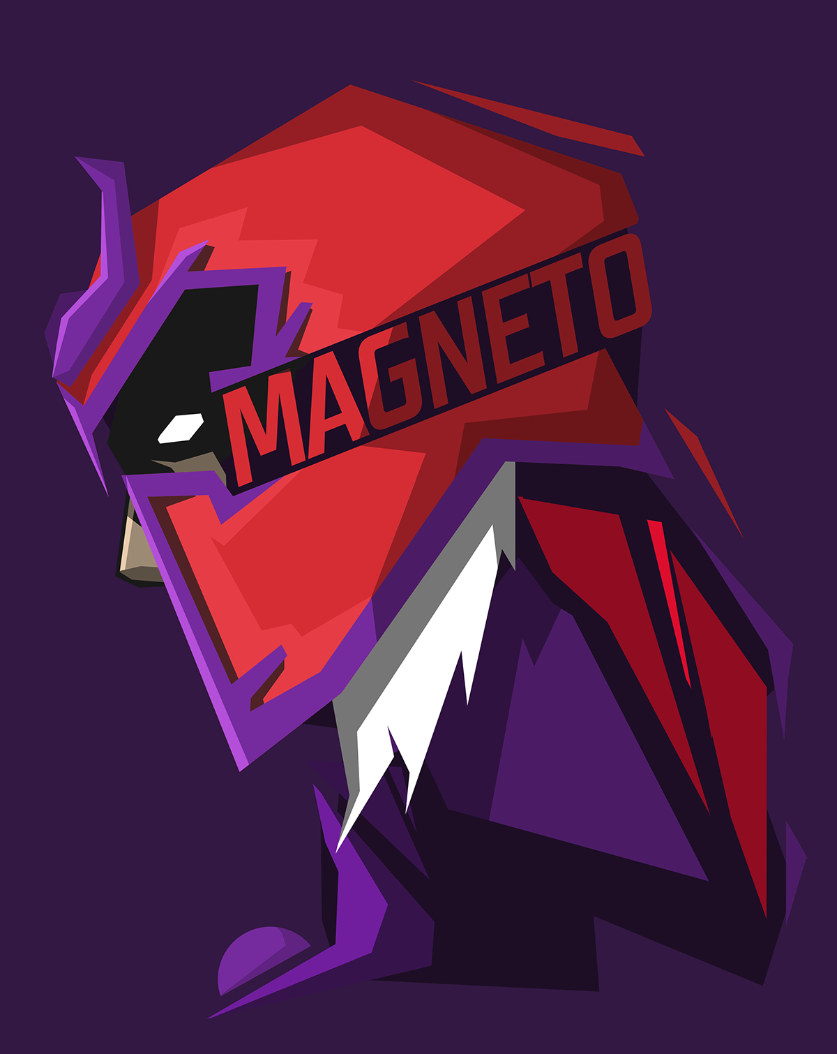 Magneto Marvel Comics Purple Purple Background 1200x1510