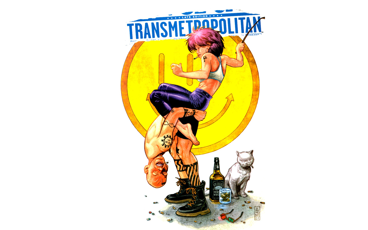 Comics Transmetropolitan 1440x900