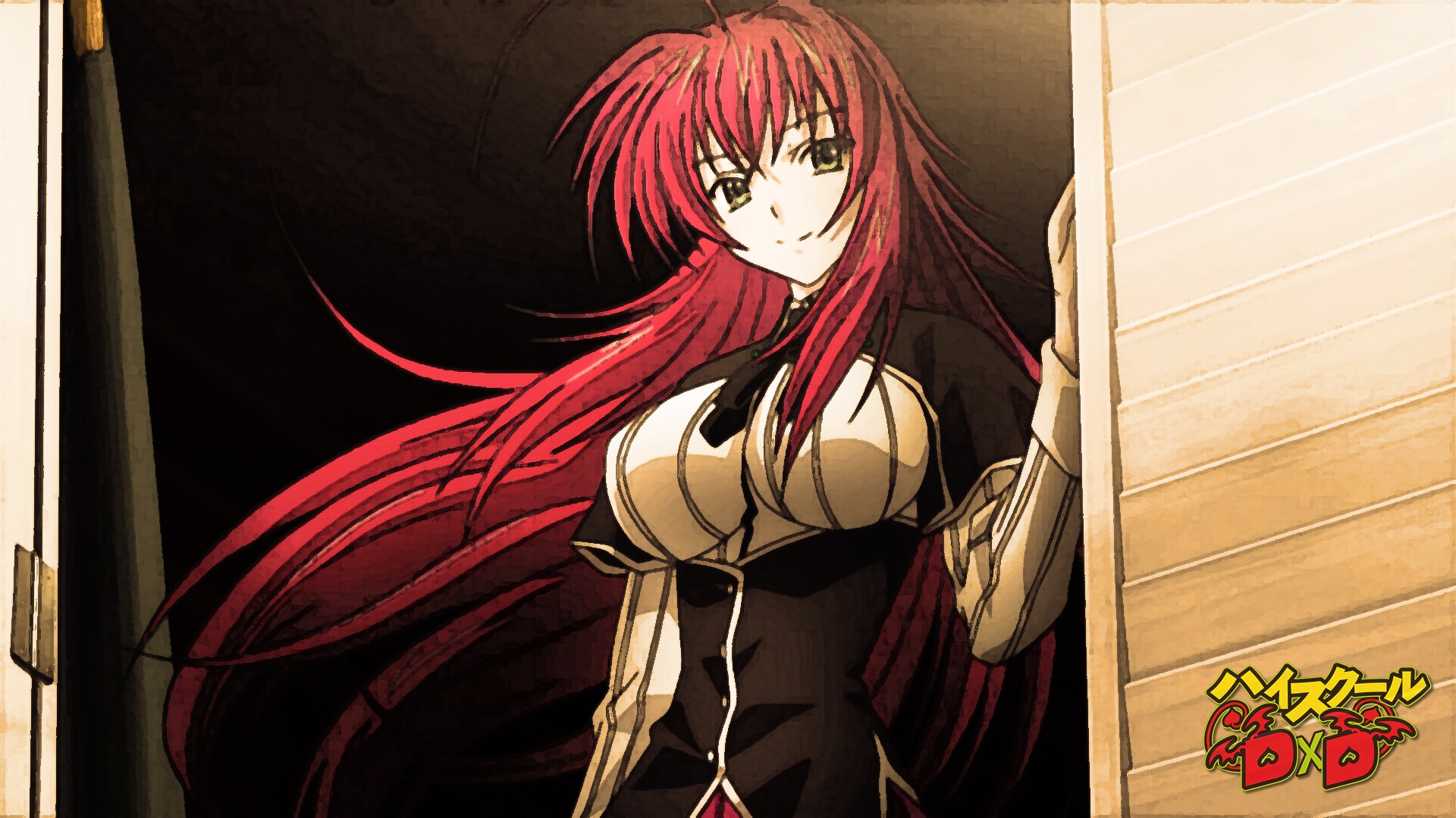 Gremory Rias Gremory Rias Red Red Red 1920x1080
