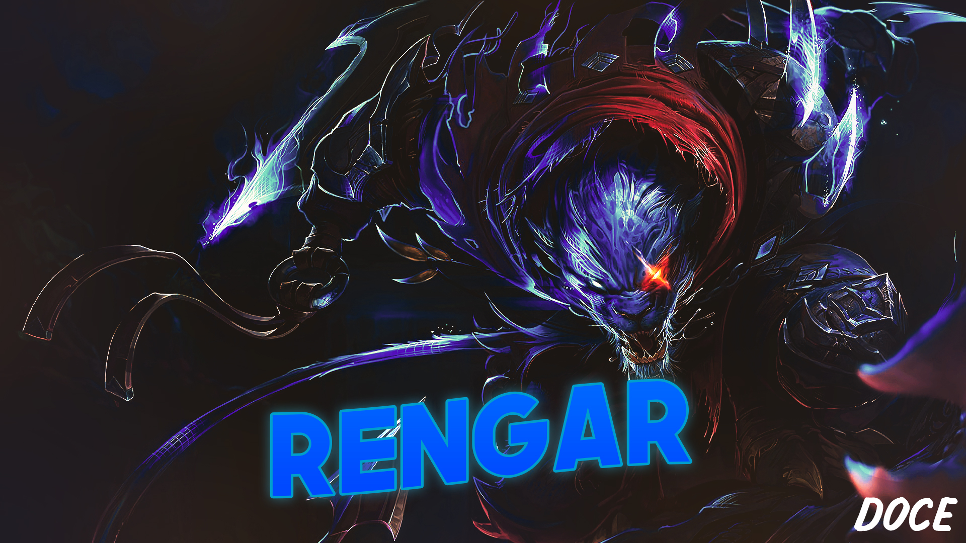 Rengar League Of Legends Video Games 1920x1080