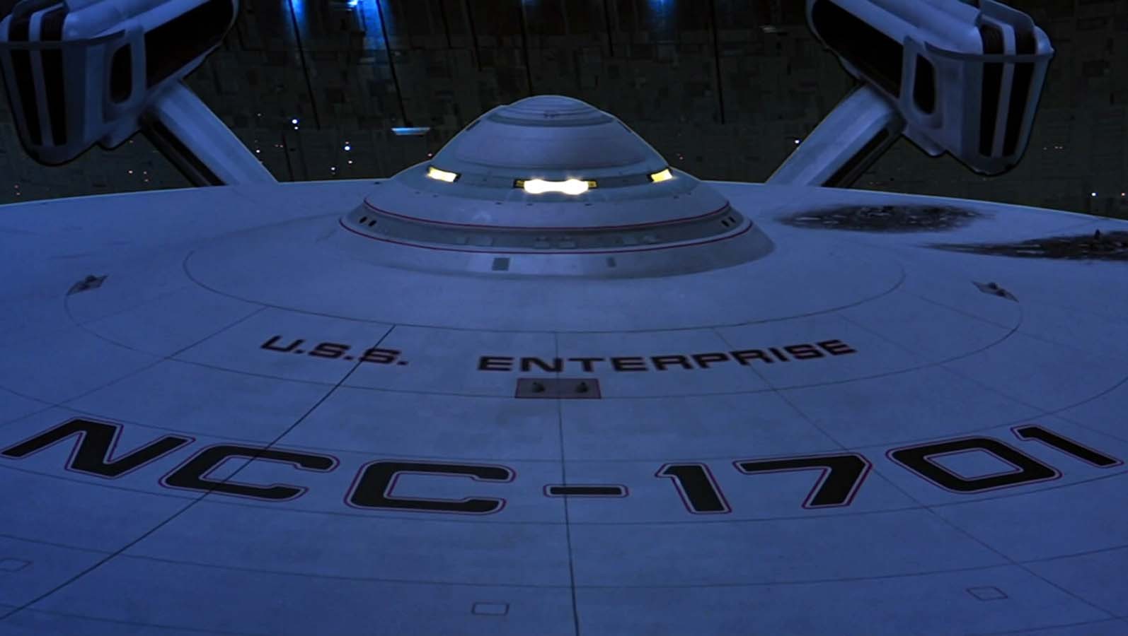 USS Enterprise Spaceship Star Trek Science Fiction Movies 1594x900