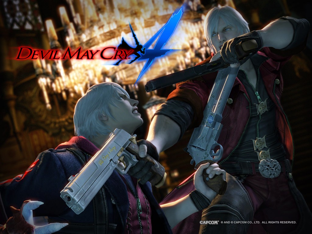 Video Games Devil May Cry 4 Nero Character Dante 1024x768