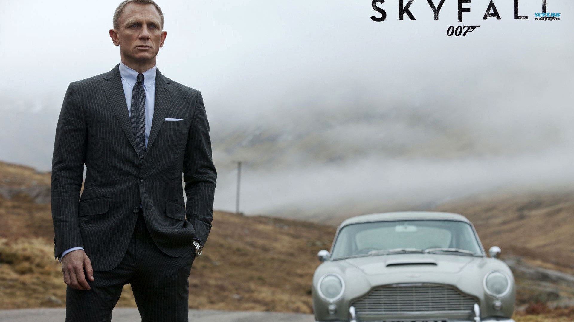 Skyfall Daniel Craig Aston Martin James Bond 007 1920x1080